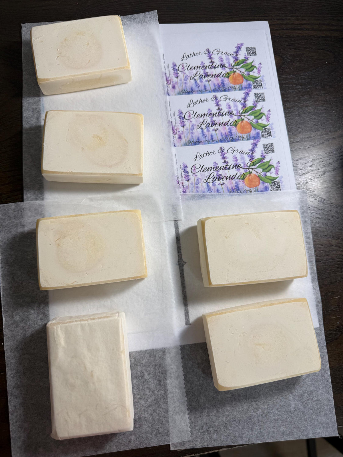 Two Bars of Homemade Tallow and Goat Milk Soap. Many Scents to Choose From