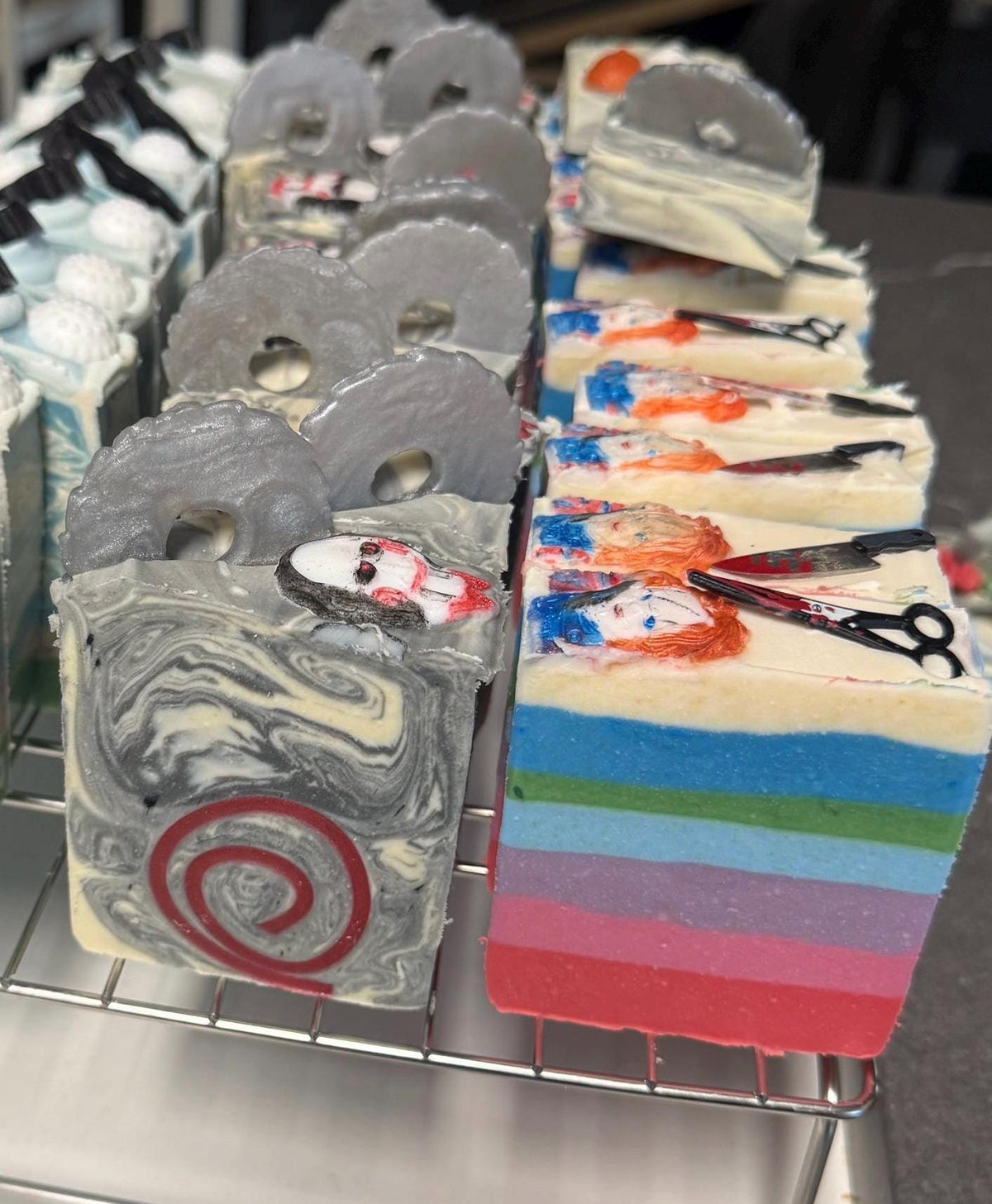 Never Sleep Again- Horror Themed Slasher Soap. Scented in Smoke gets in your eyes