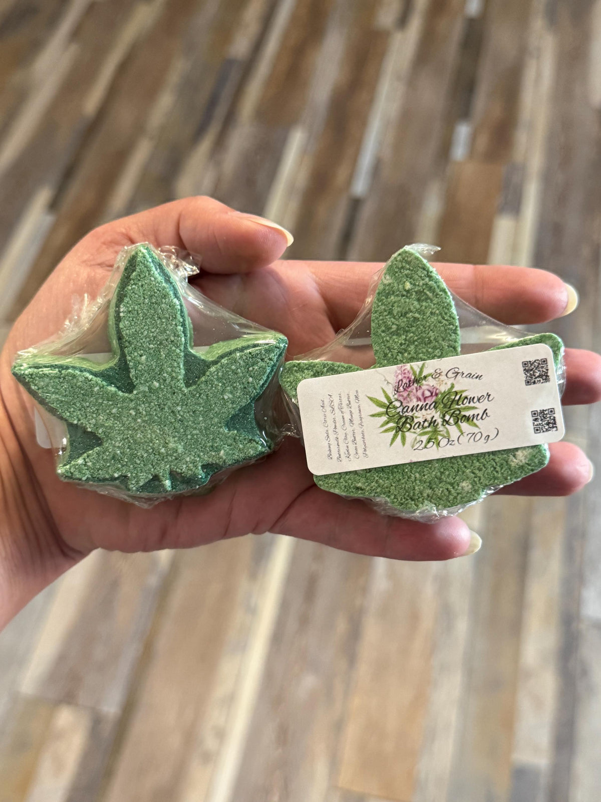 Canna Flower Soap- Made with Tallow and Goat Milk