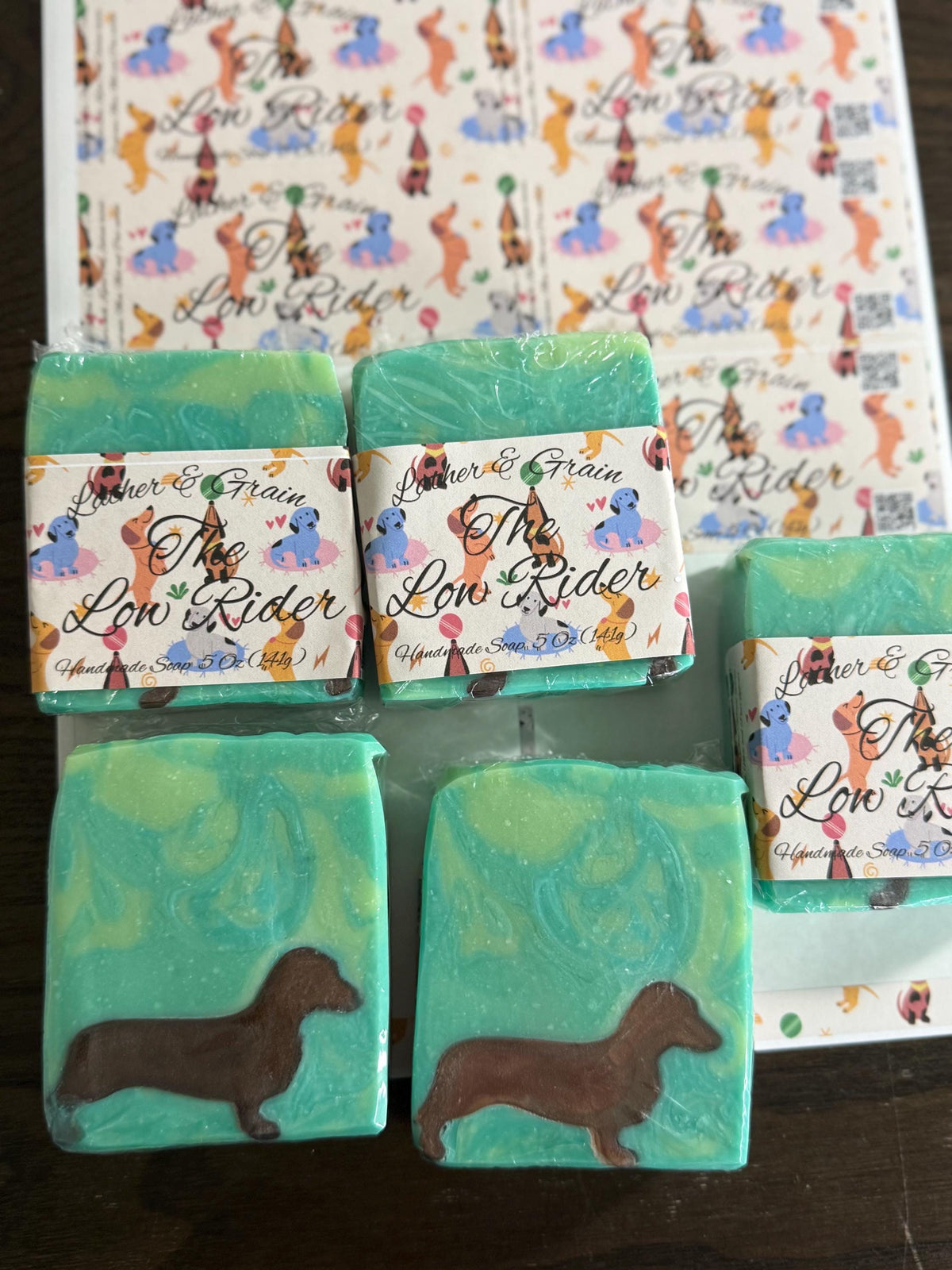Dachshund Soap - Made with Tallow and Buttermilk: Woodland Elves Scent