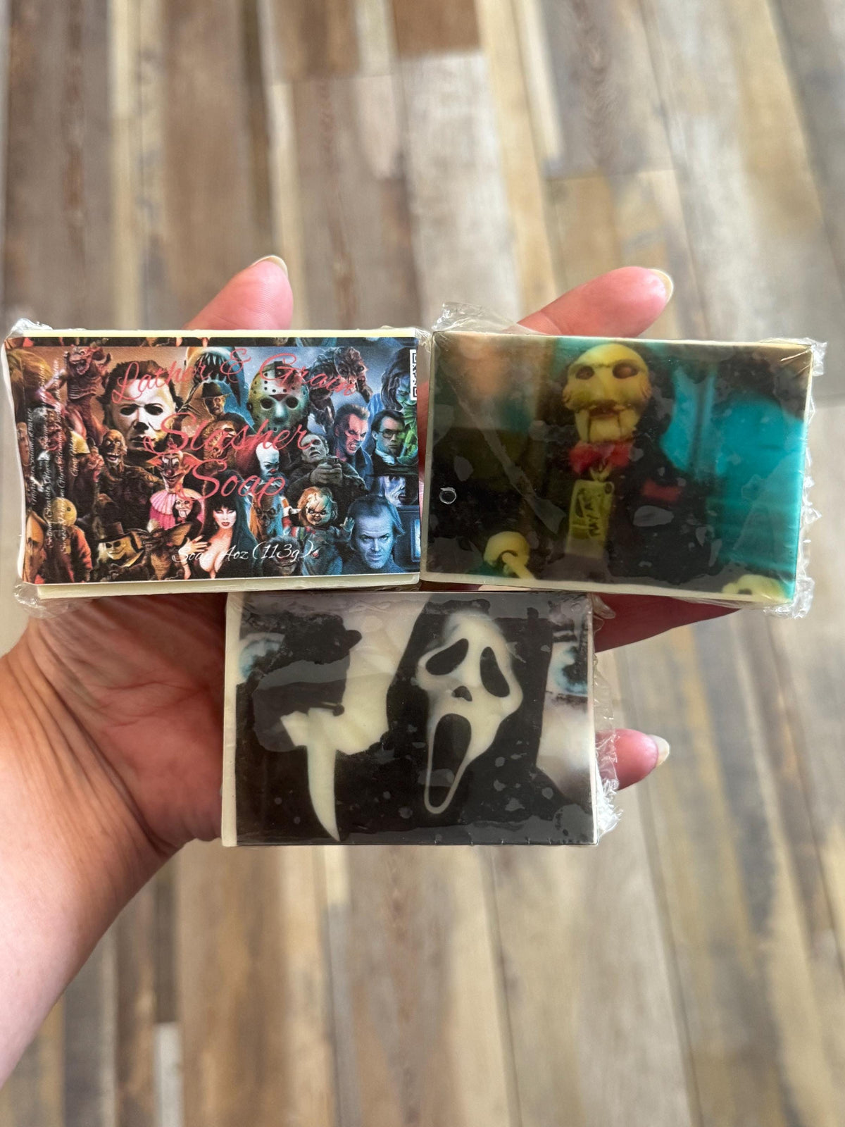 Horror Themed Slasher Soap. Choose your scent