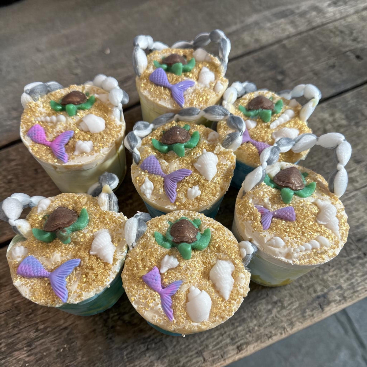 Beach Bucket Soap On A Rope – Scented in Beachy Waves ~ Super Cute Summer Soap
