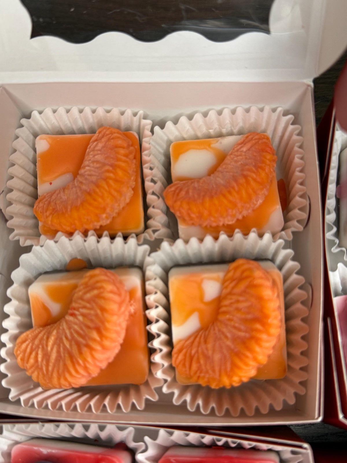 Bite Size Cheesecake Wax Melts: Mixed Shape Tarts- Long Lasting Summer Scents