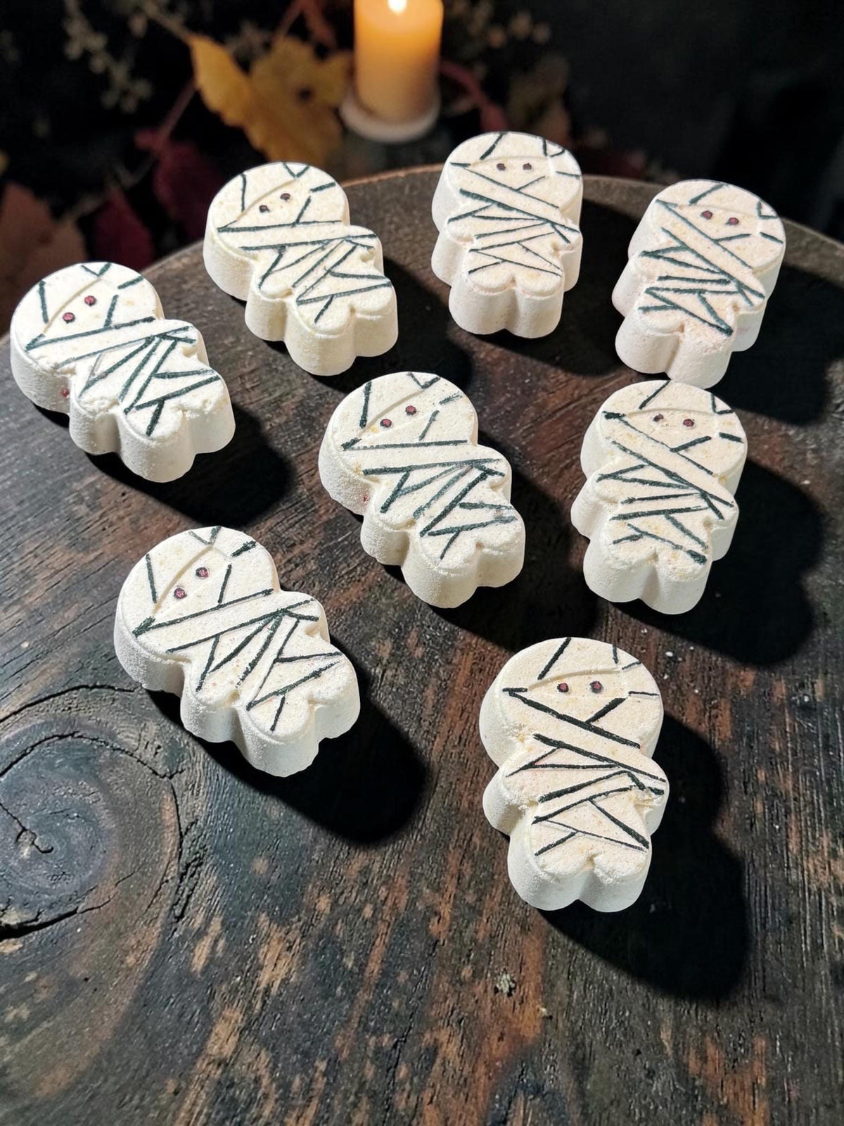 Cute Mummy Bath Bomb made with Creamy Cocoa Butter and Buttermilk- Scented in Sweet Shop