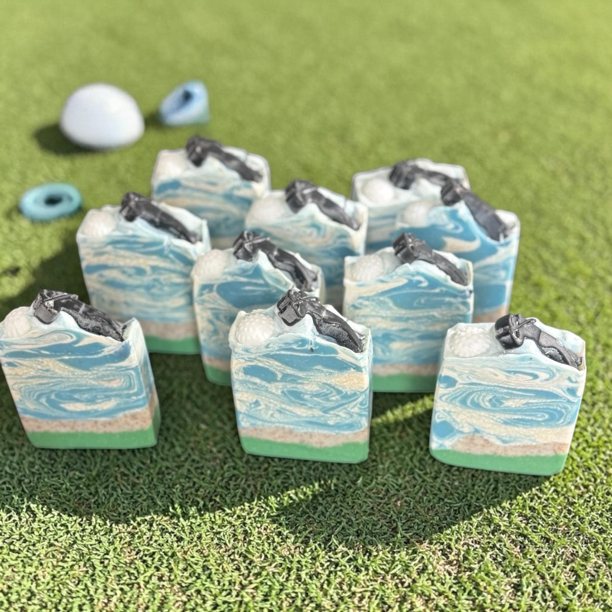 Handmade Golf Soap – Goat Milk, Sea Grass & Sand Dunes Scent