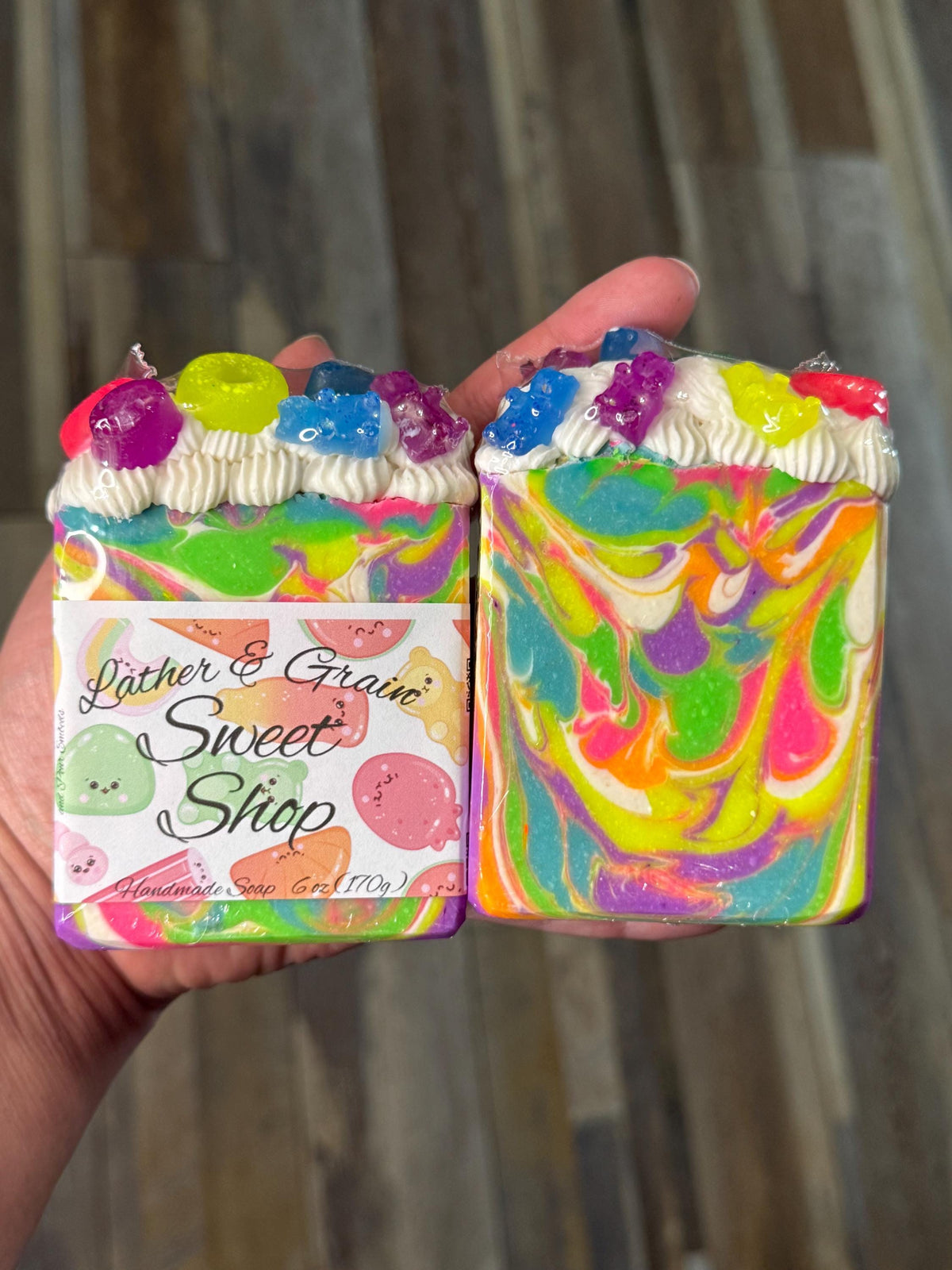 Sweet Shop Candy Themed Soap- Gummy Bear Scented