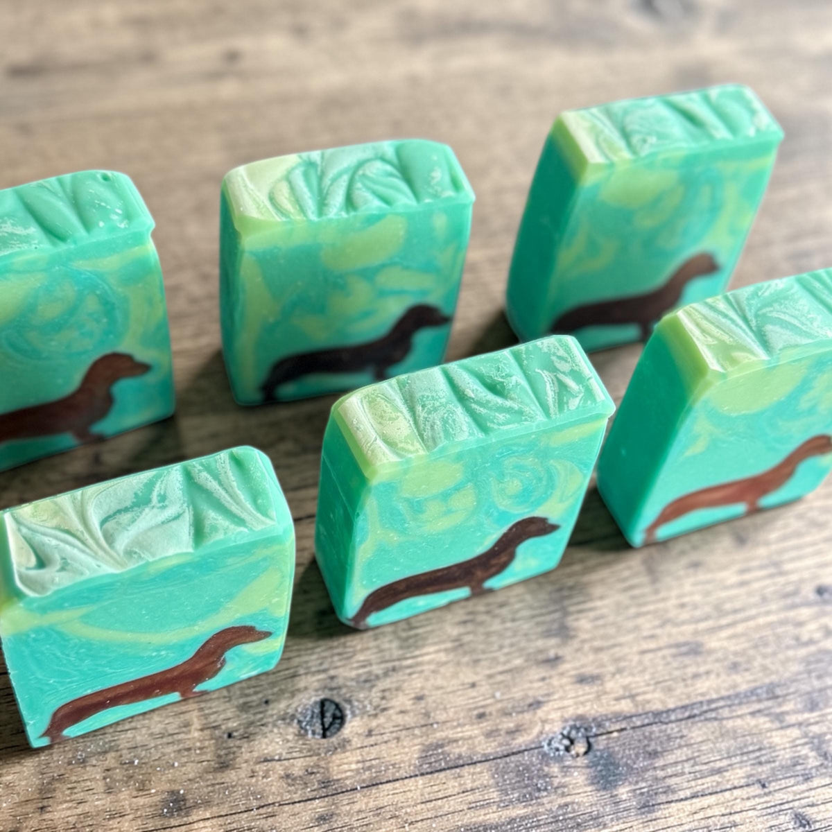Dachshund Soap - Made with Tallow and Buttermilk: Woodland Elves Scent