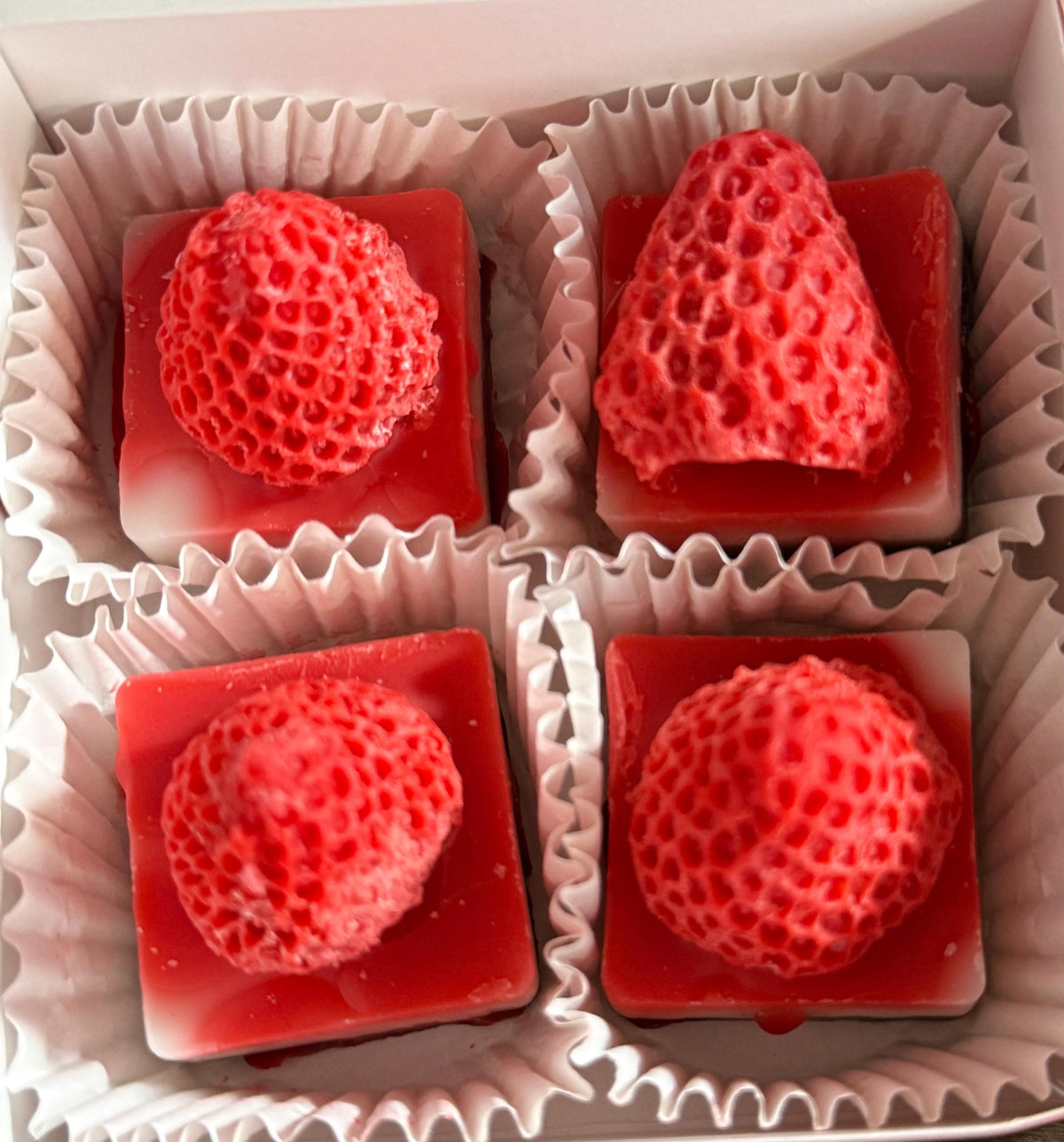 Bite Size Cheesecake Wax Melts: Mixed Shape Tarts- Long Lasting Summer Scents