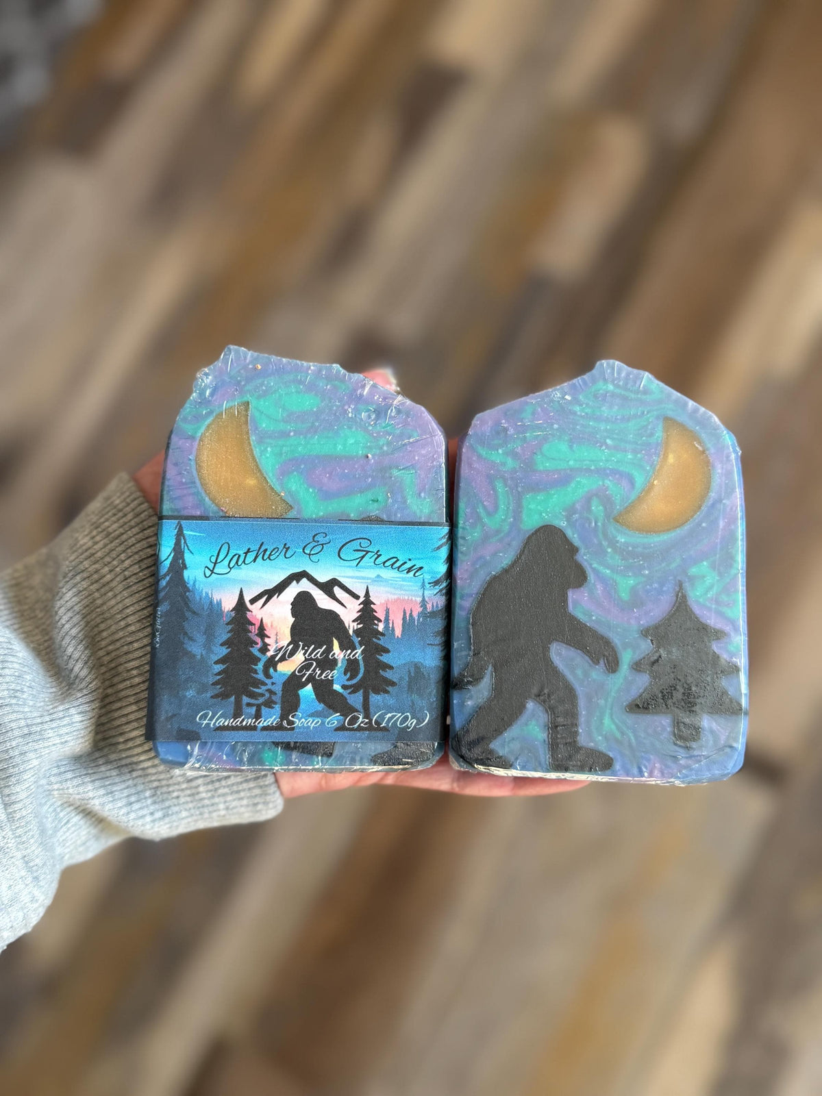 Sasquatch Tallow and Goat Milk Soap -Scented in Beneath the Stars