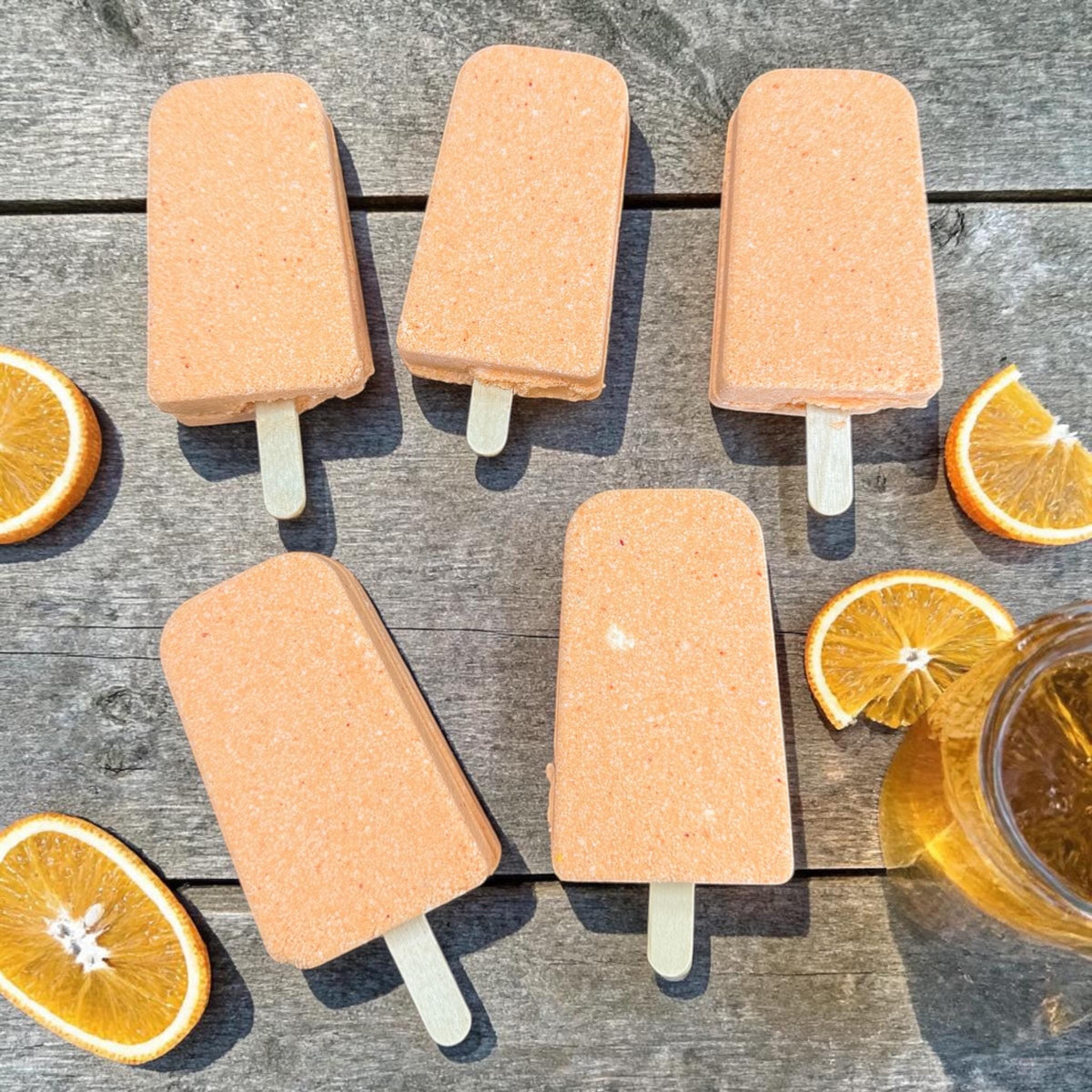 Tipsy Tiki Buttermilk Bath Bombs. Perfect for Summertime Fun