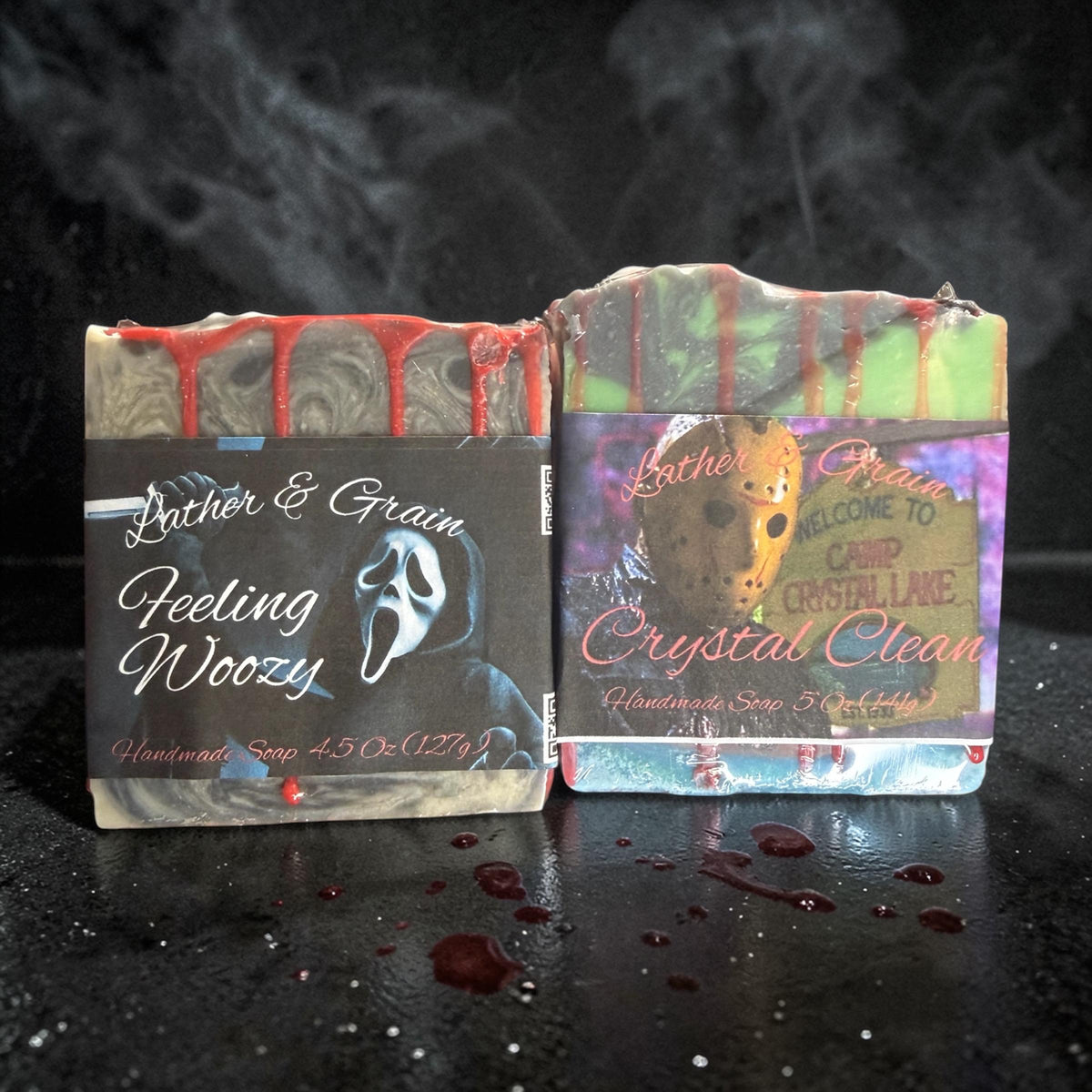 I Want To Play A Game!- Saw Themed Horror Slasher Soap. Scented in Cedar Sandalwood