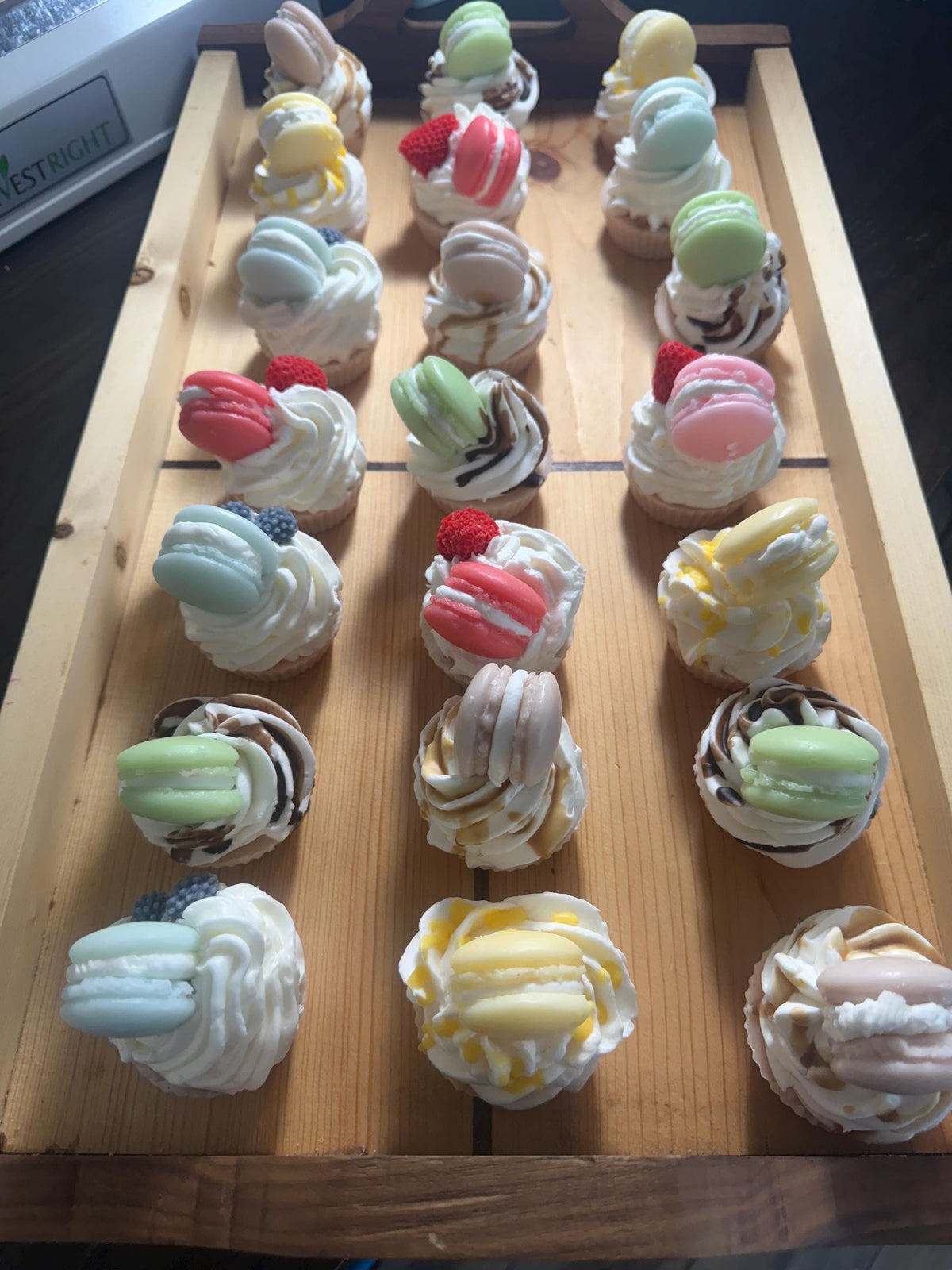 Cupcake Macaron Wax Melts- Several Scent Available