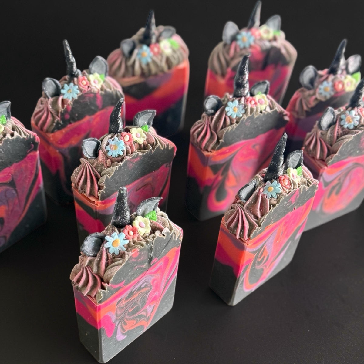Unicorn Soap – Tallow, Goat Milk, Strawberry Bubblegum Scent