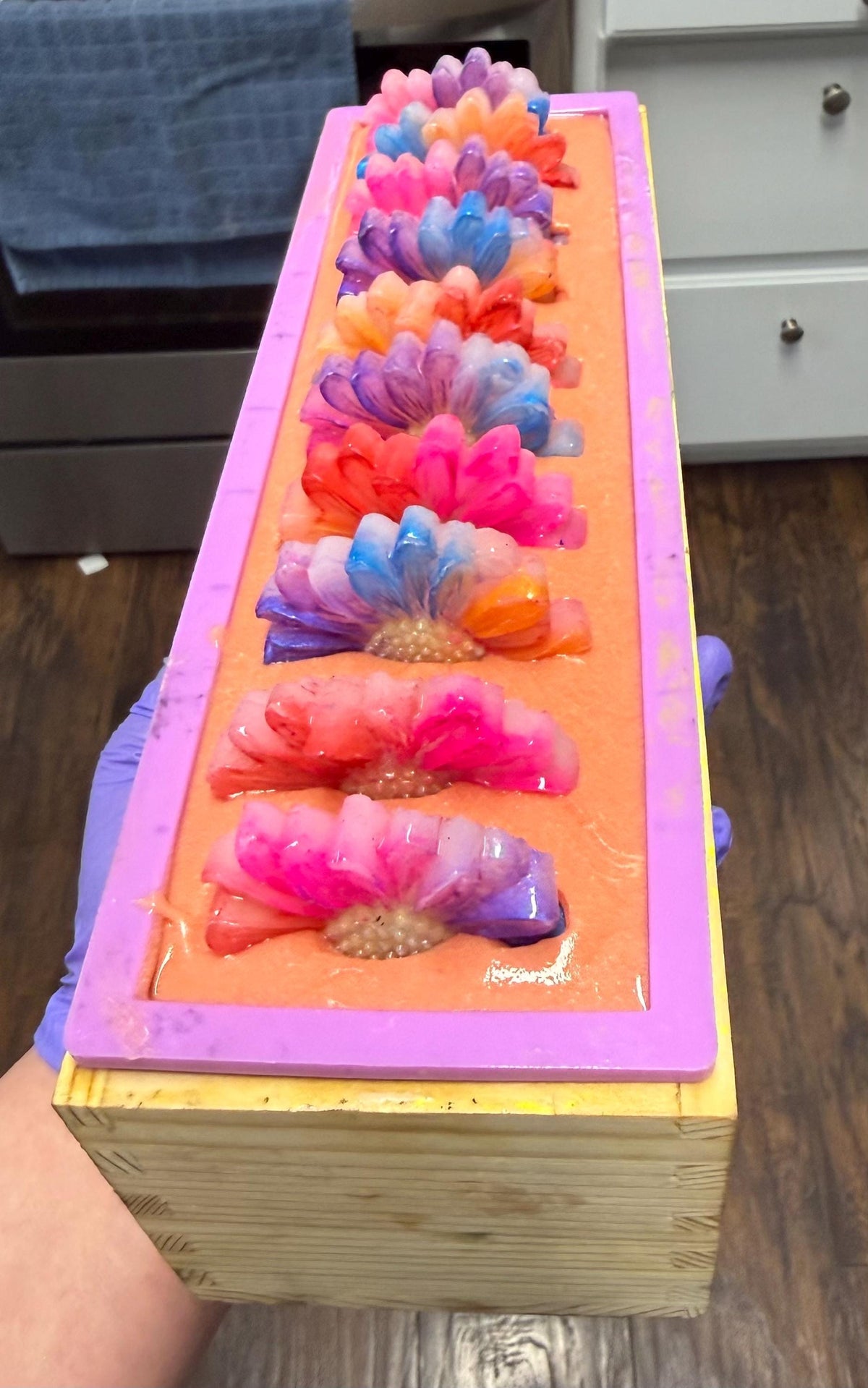 Dachshund Soap Made with Tallow and Giat Milk: Mango Sorbet Scent