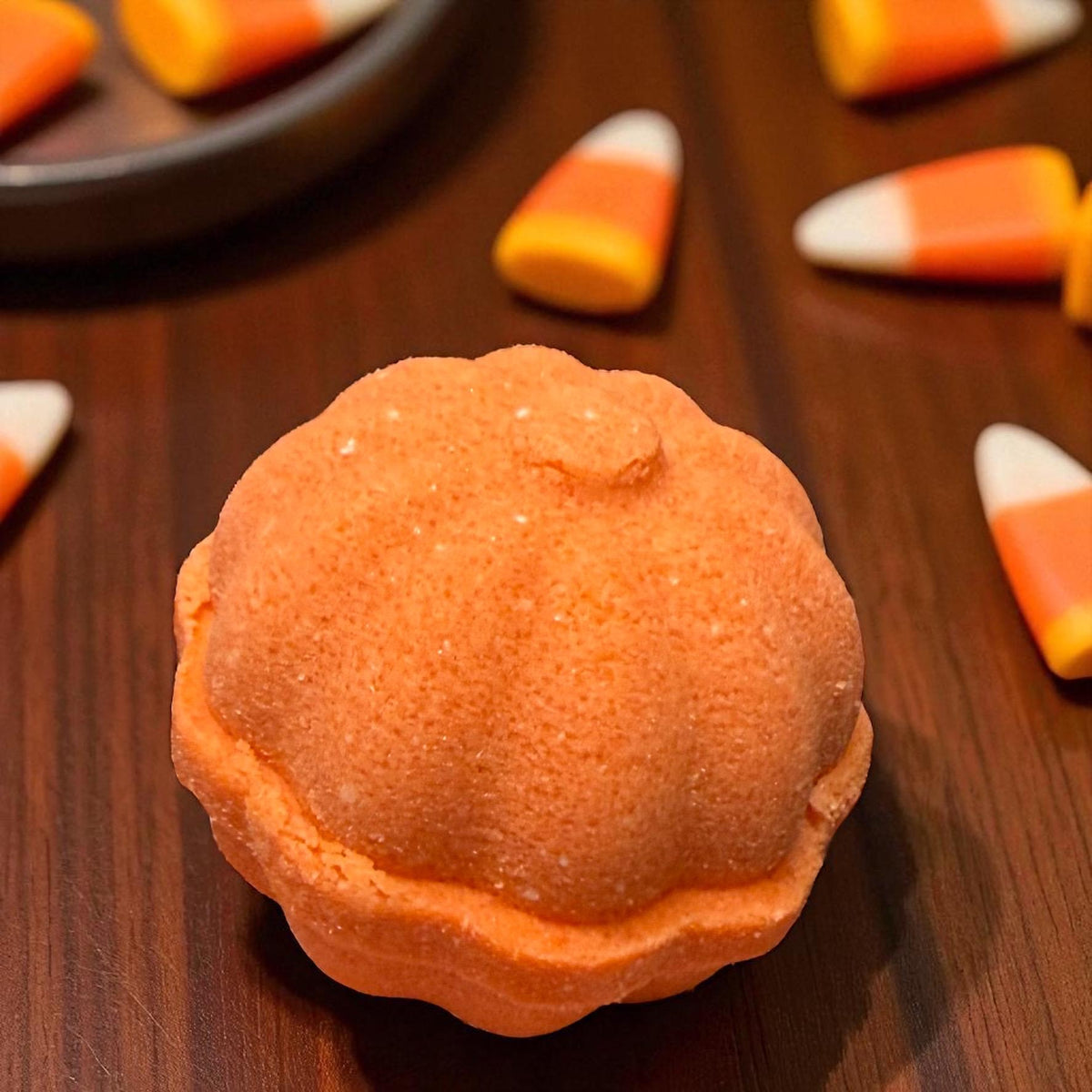 3D Pumpkin Buttermilk Bath Bomb – Pumpkin Spice Latte Fall Inspired Halloween
