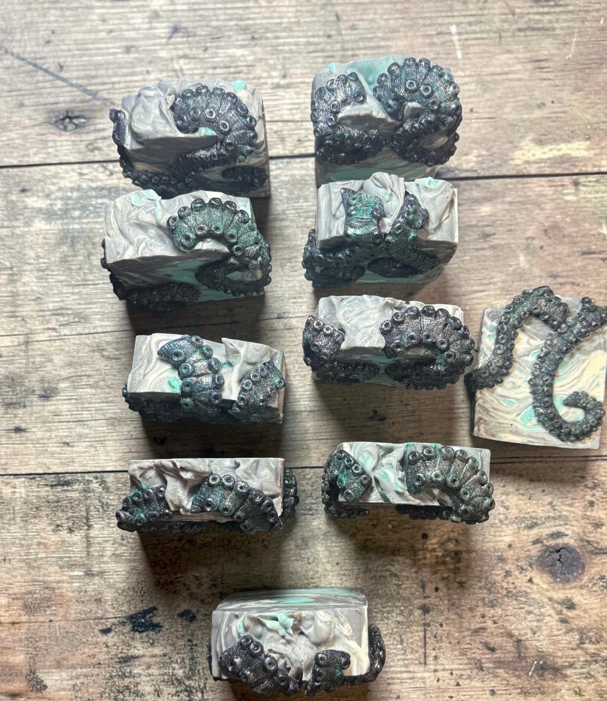 Kraken Cove Soap- Scented in Krakens Curse. Made with Tallow and Goat Milk