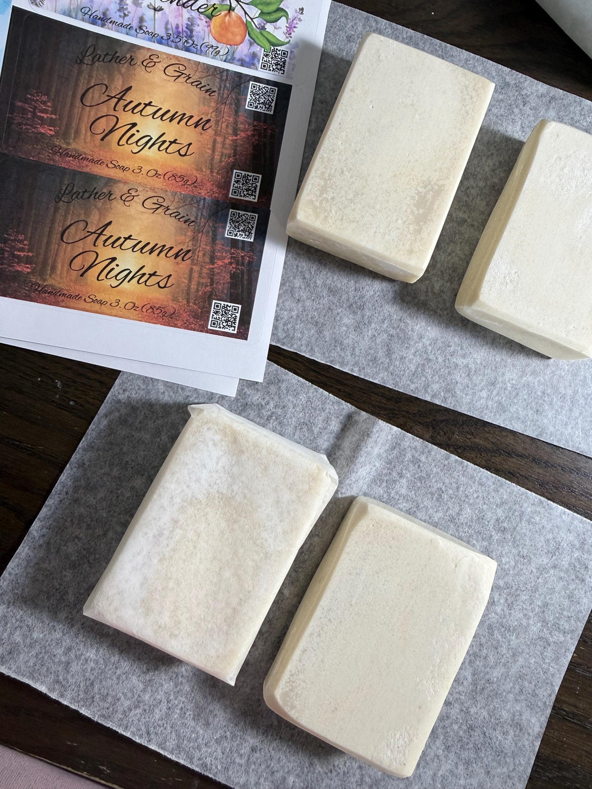 Two Bars of Homemade Tallow and Goat Milk Soap. Many Scents to Choose From