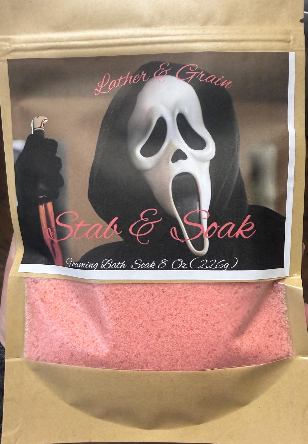 Spooky Slasher Salt Soaks - Buttermilk Foaming Milk Bath with - 9 Screamin Scary Scents