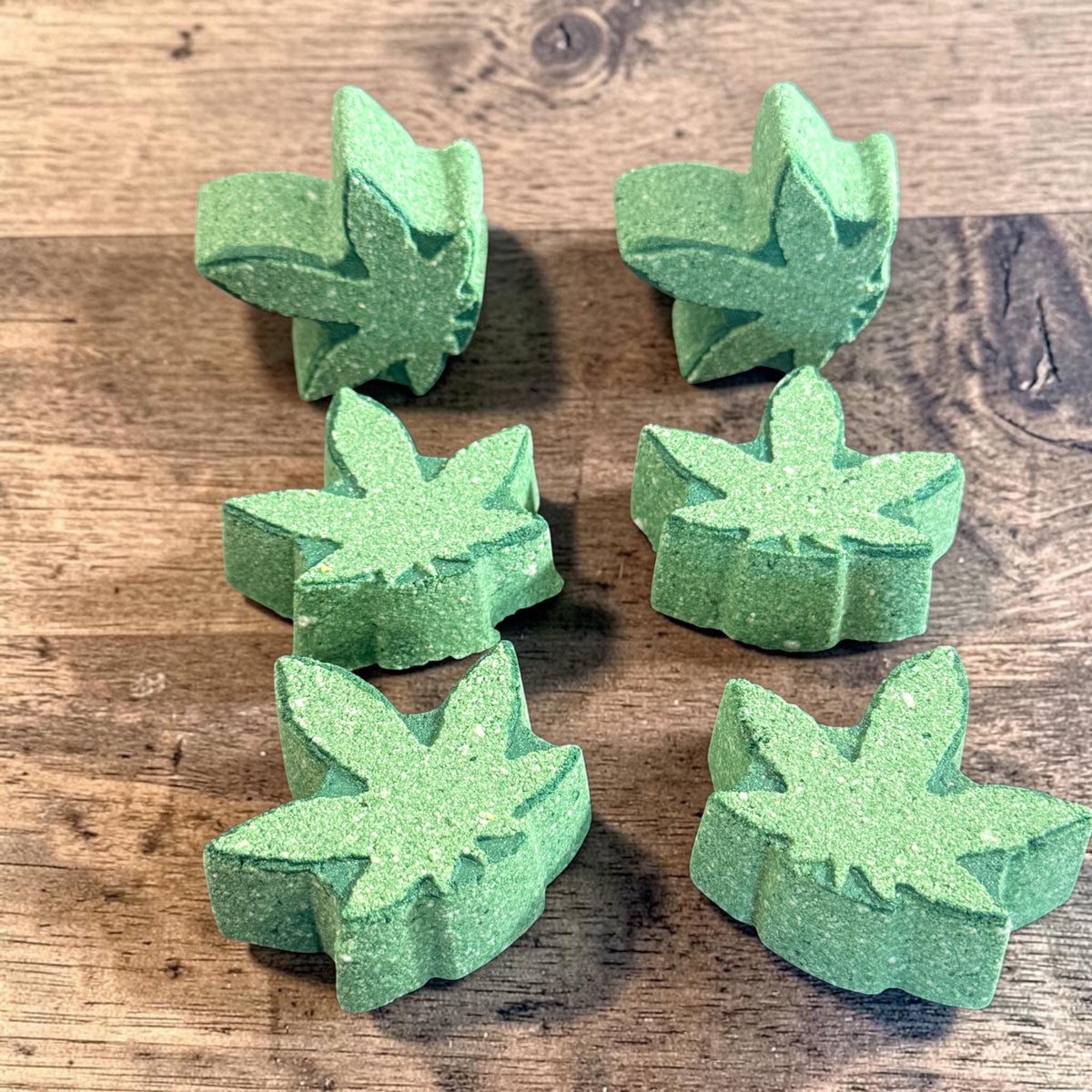 Canna Leaf Bath Bomb ~Made with Rich Cocoa Butter and Creamy Buttermilk, Scented in Canna Flower