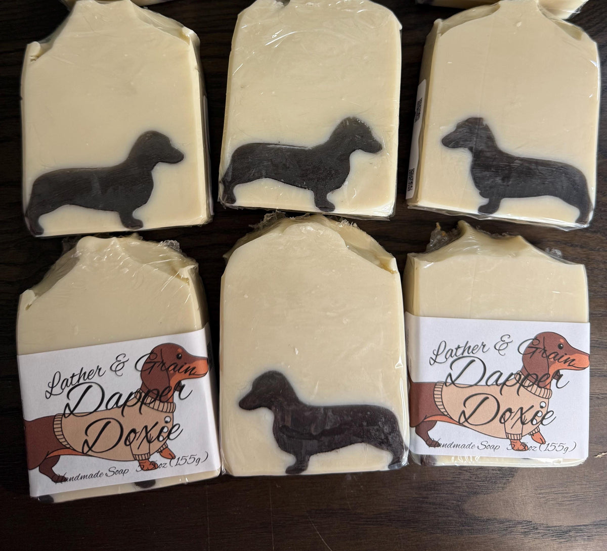 Dapper Doxie -Dachshund Soap- Jaunty or Bay Rum Scented