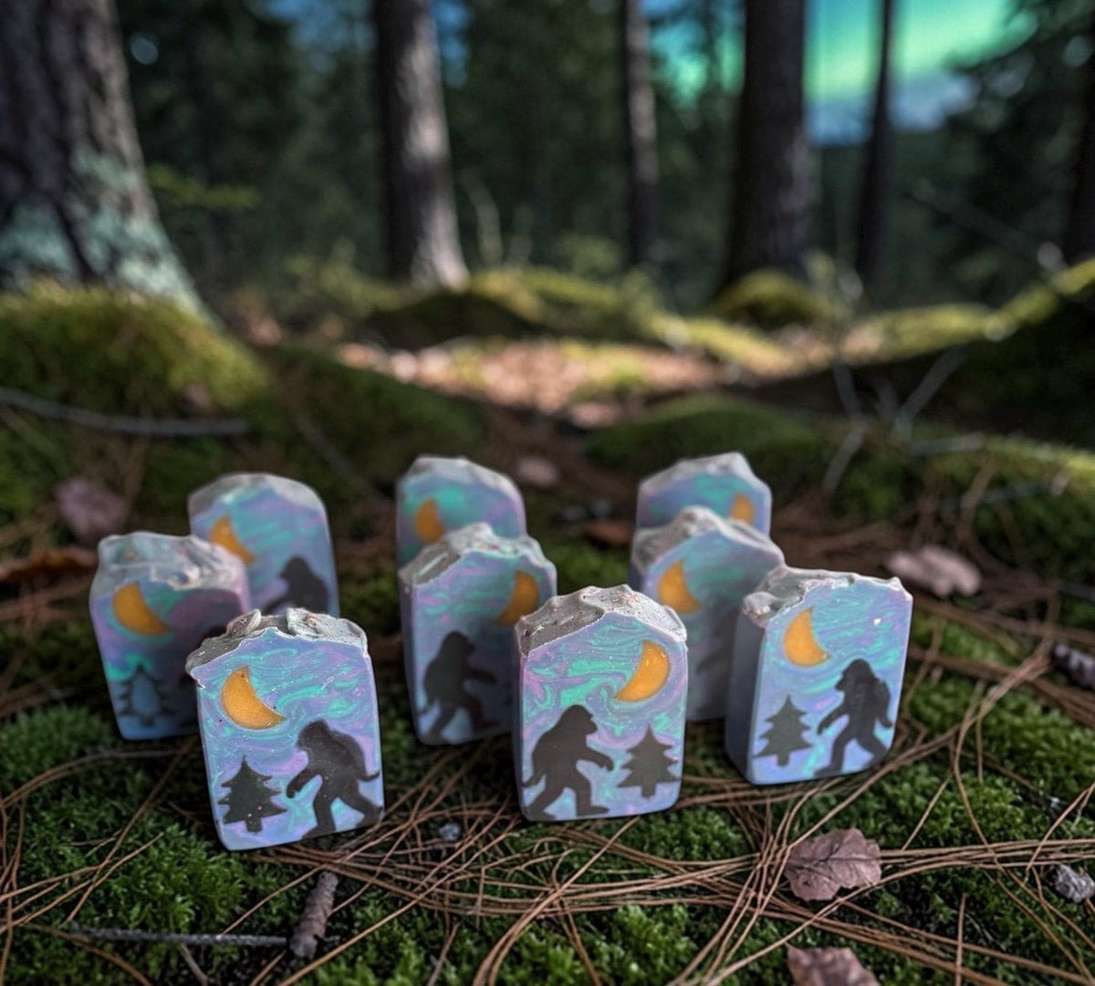 Sasquatch Tallow and Goat Milk Soap -Scented in Beneath the Stars