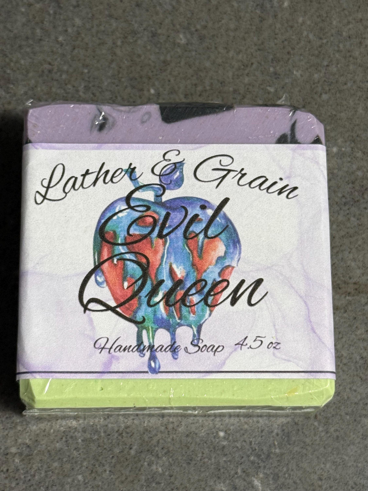 Evil Queen Tallow Soap , with Goat Milk & Activated Charcoal