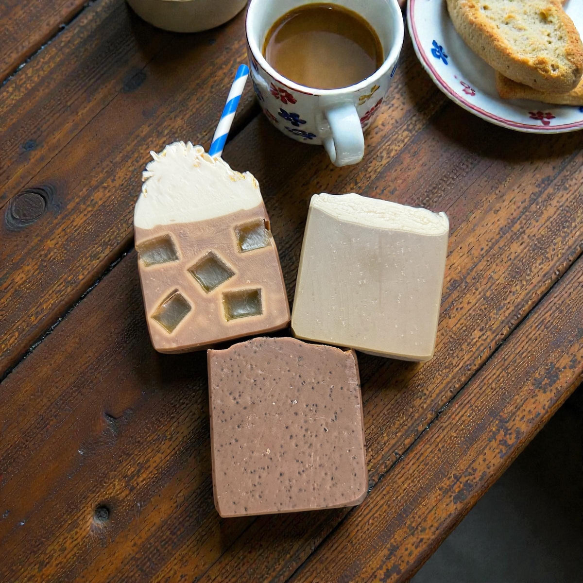 Iced Caramel Cold Brew Coffee Soap: Cold Process-Small Batch