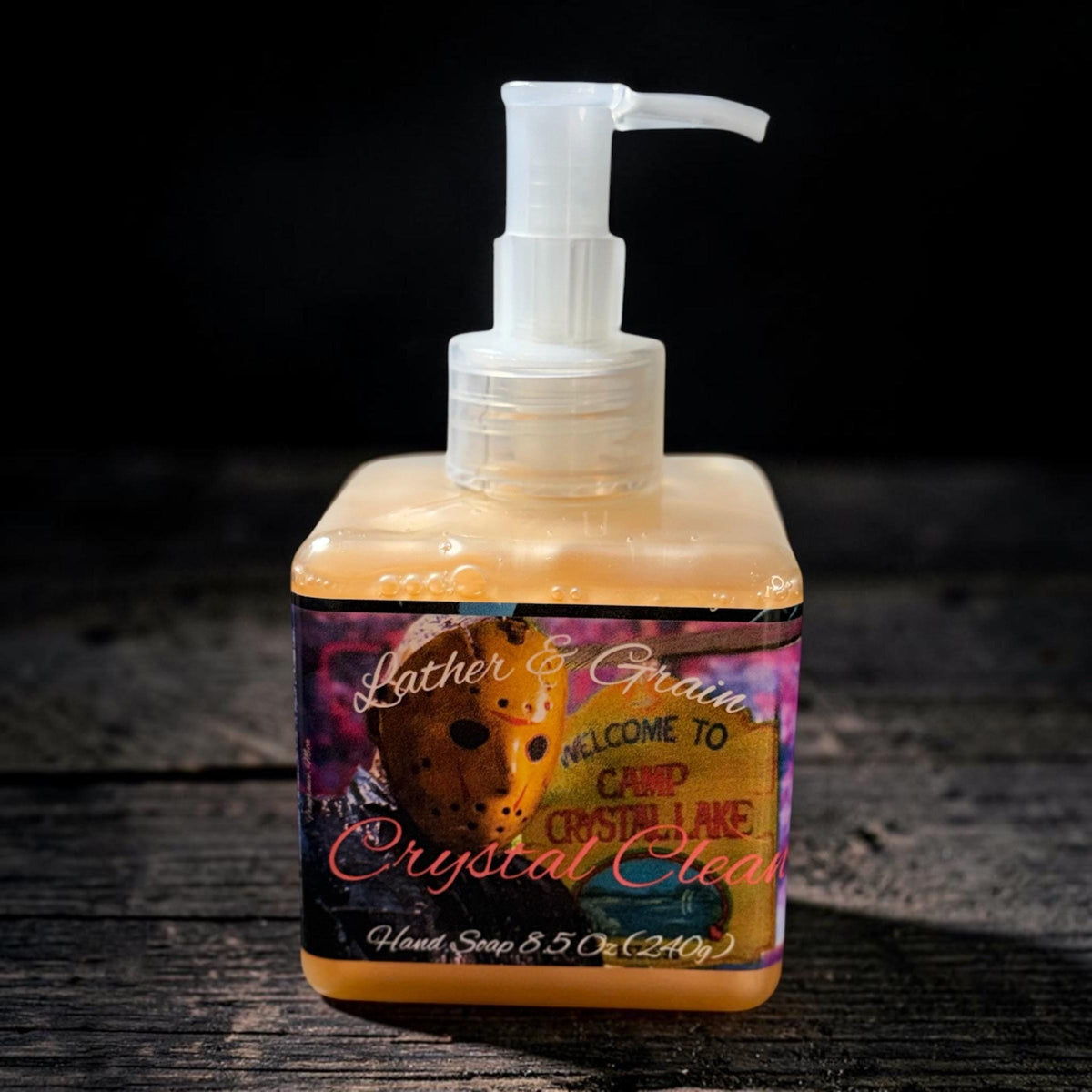 Horror Themed Liquid Hand Soap or Body Wash, Many Scary, Serial Killer Movie Characters-  Fall Halloween Scents