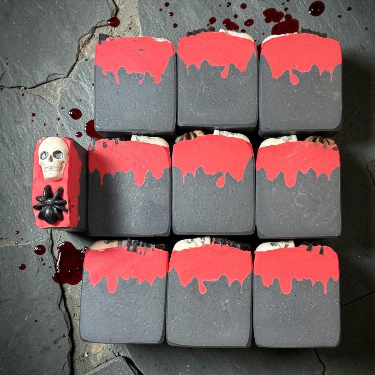 Crypt Keepers Curse- Horror Halloween Themed Soap. Made with Tallow and Goat Milk- Scented in Twilight Horror