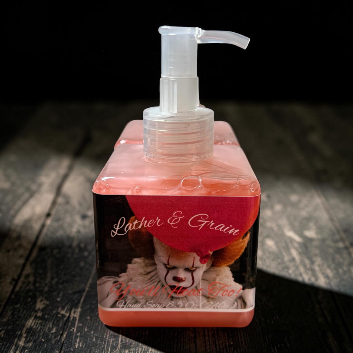 Horror Themed Liquid Hand Soap or Body Wash, Many Scary, Serial Killer Movie Characters-  Fall Halloween Scents