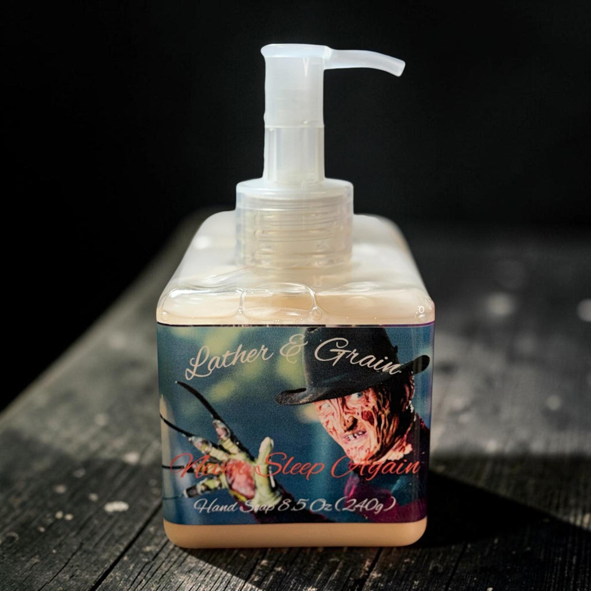 Horror Themed Liquid Hand Soap or Body Wash, Many Scary, Serial Killer Movie Characters-  Fall Halloween Scents