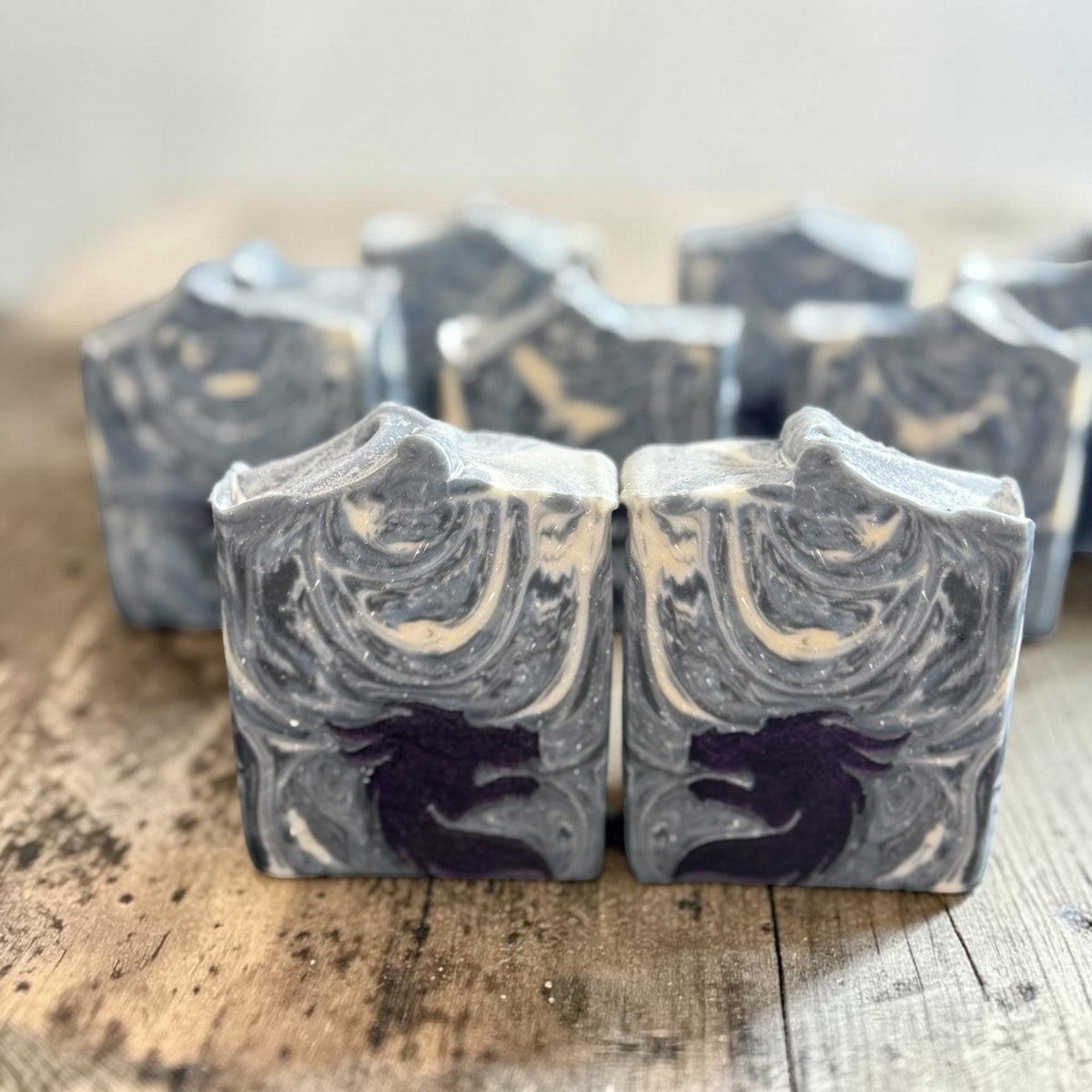 Dragon Themed Soap- Cinder Wash-Scented in King of the North-  Made with Tallow and Goat Milk