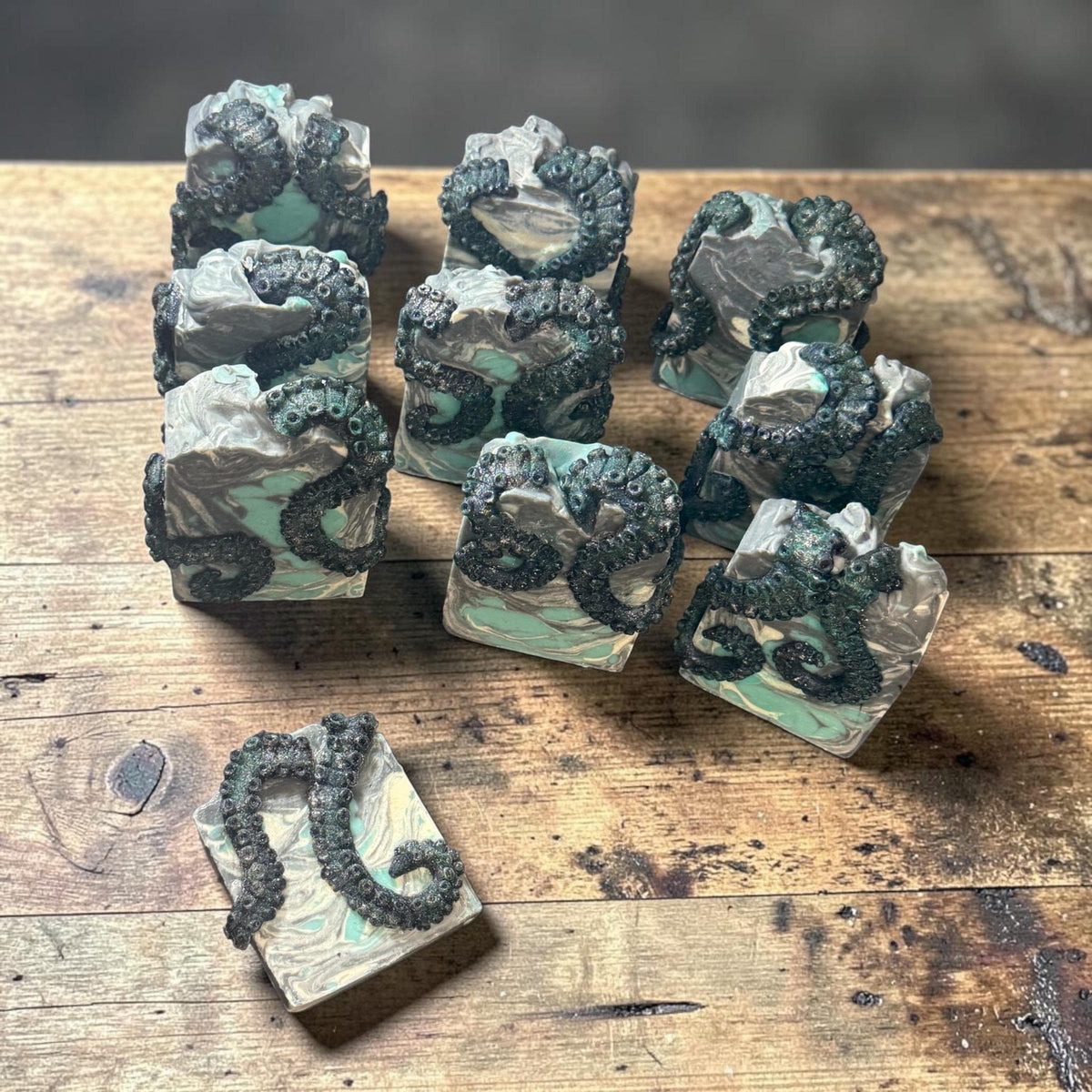 Kraken Cove Soap- Scented in Krakens Curse. Made with Tallow and Goat Milk