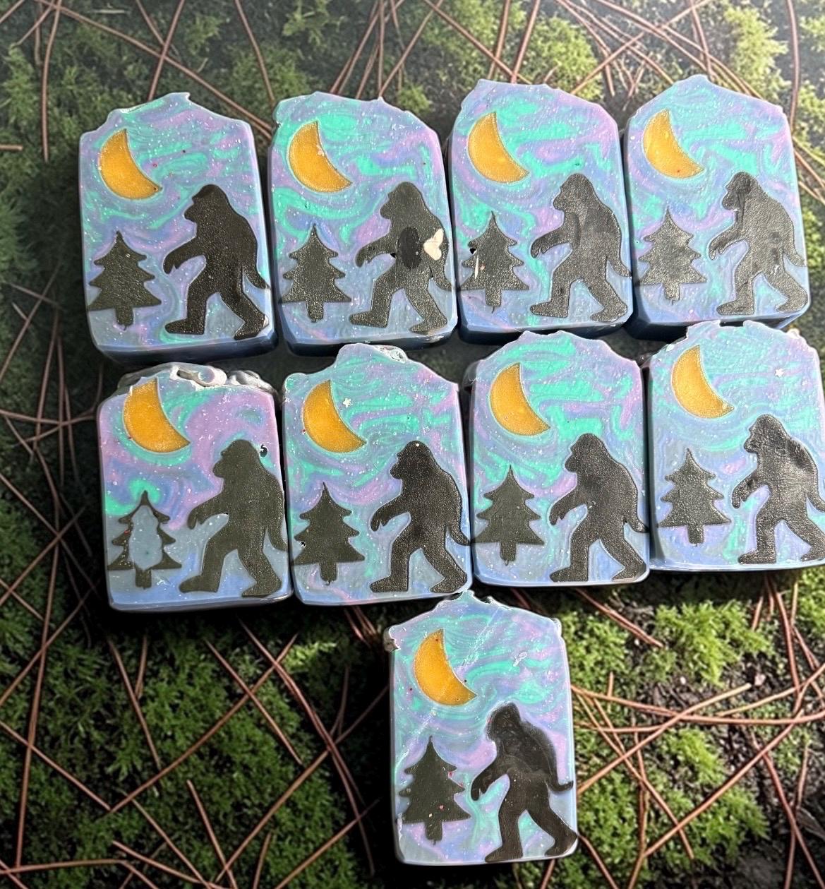 Sasquatch Tallow and Goat Milk Soap -Scented in Beneath the Stars