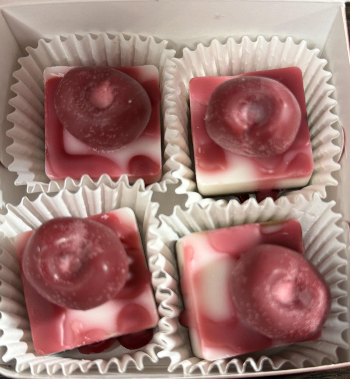 Bite Size Cheesecake Wax Melts: Mixed Shape Tarts- Long Lasting Summer Scents