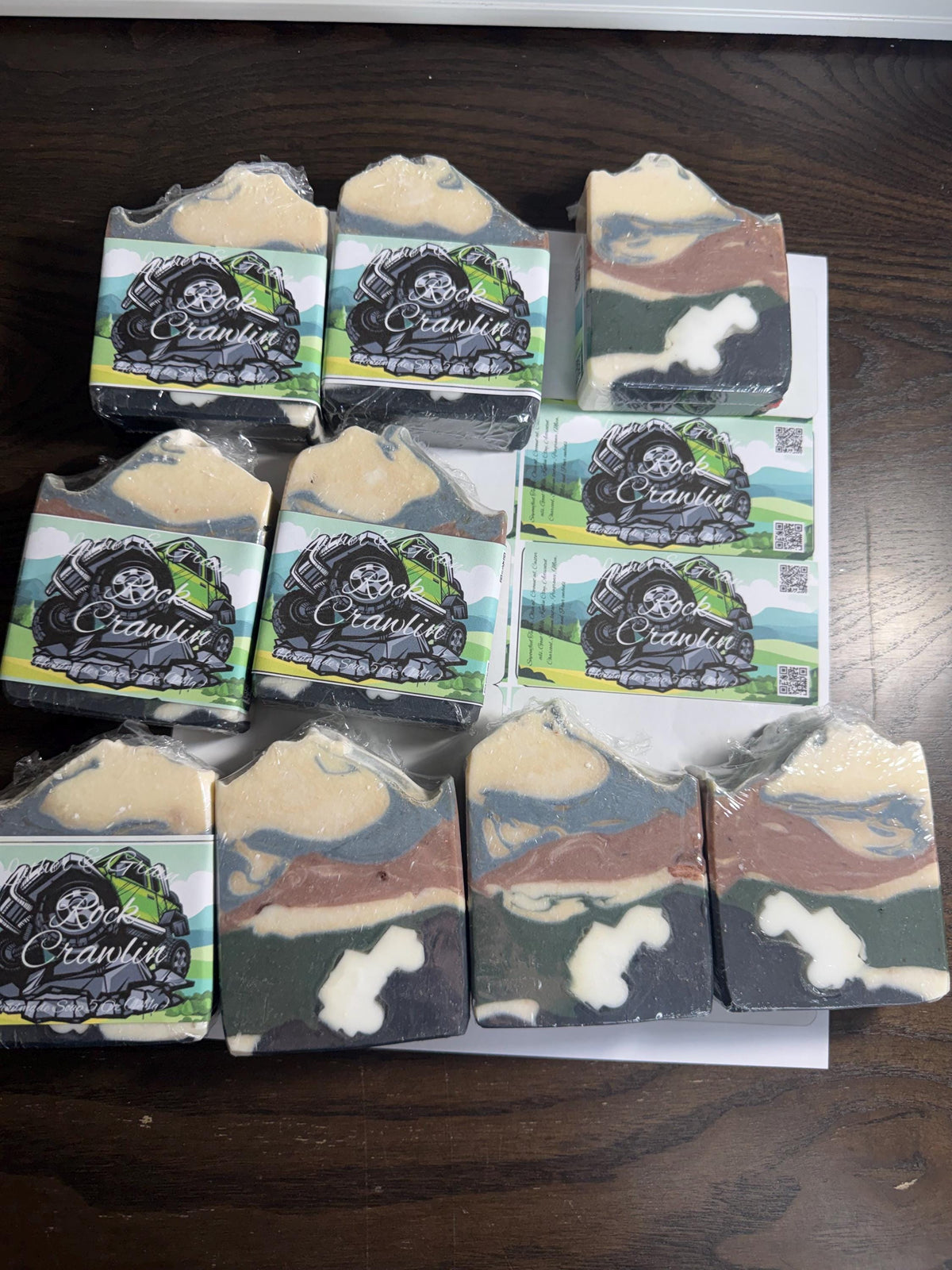 Tallow Goat Milk Soap - Leather & Cedar Scent, Jeep Off-Roader Gift