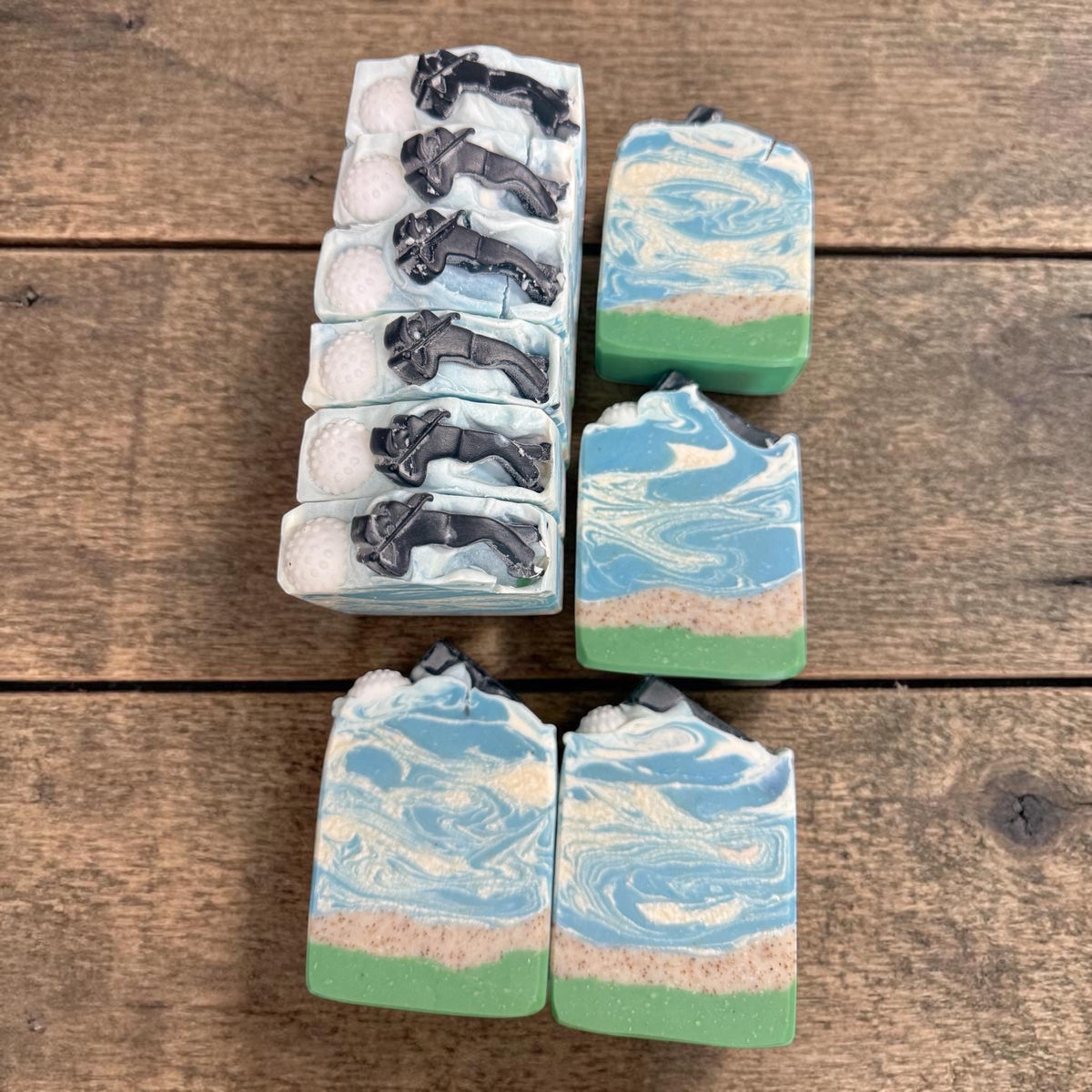 Handmade Golf Soap – Goat Milk, Sea Grass & Sand Dunes Scent