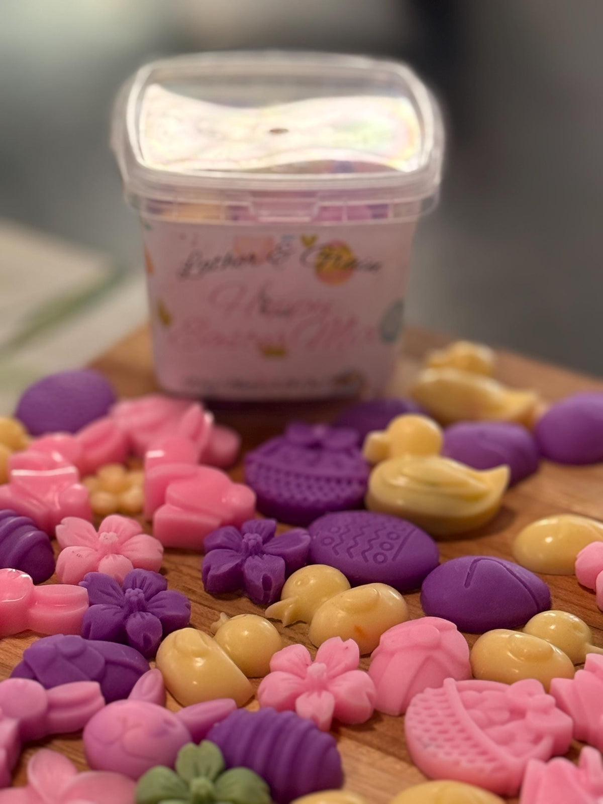 Hoppy Easter Wax Melts: Mixed Shape Tarts- Long Lasting Scents