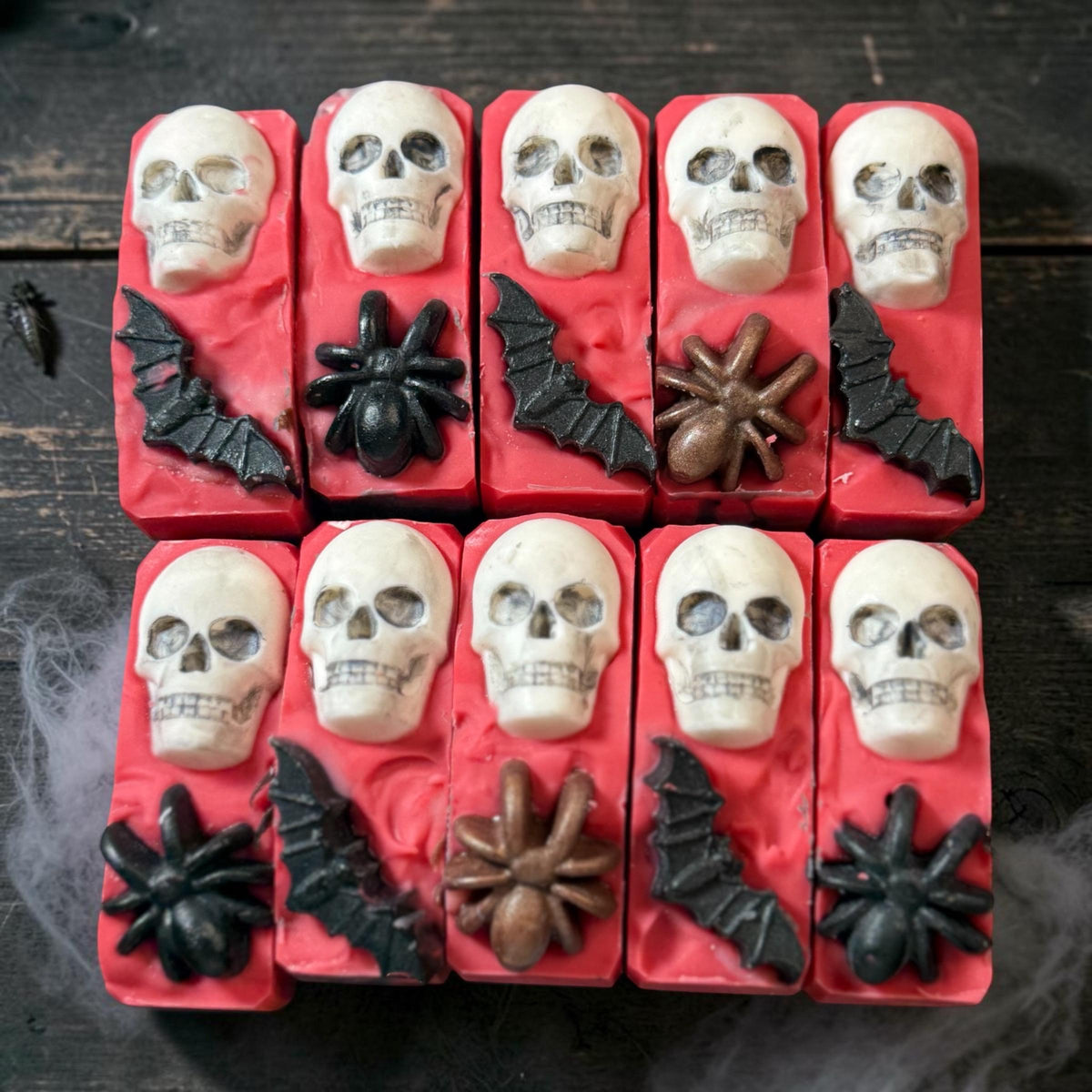 Crypt Keepers Curse- Horror Halloween Themed Soap. Made with Tallow and Goat Milk- Scented in Twilight Horror