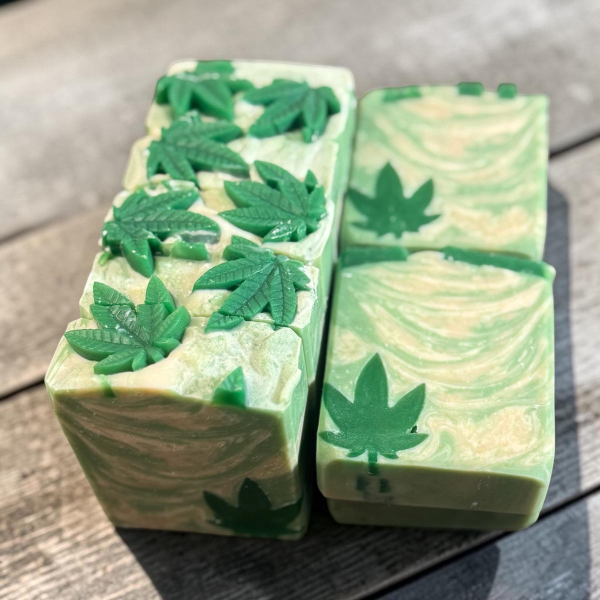 Canna Flower Soap- Made with Tallow and Goat Milk