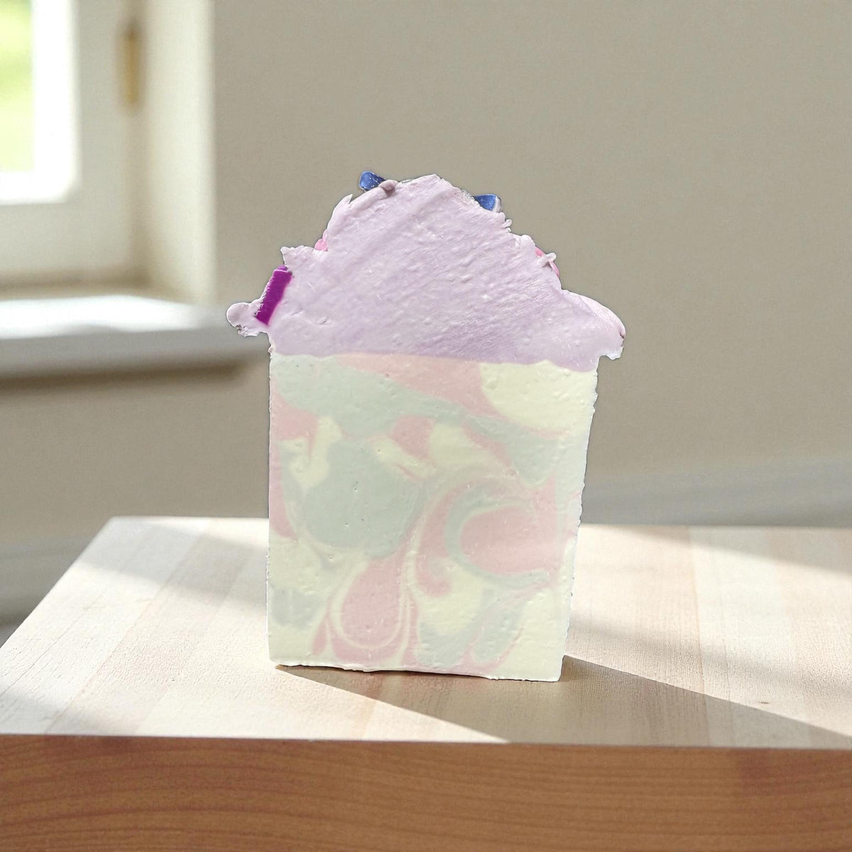Butterfly Kisses Soap, Soft Coquette Girly Bar.