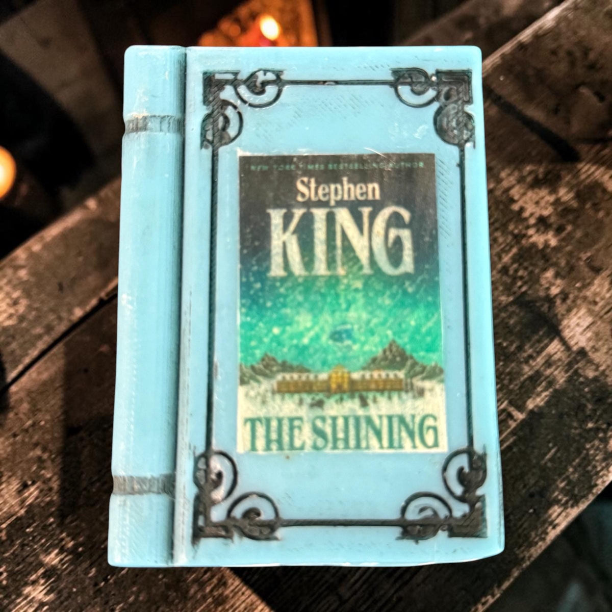 Classic Horror Book Shaped Soap. Scented in Library or Evening Stroll. Made with Tallow and Goat Milk