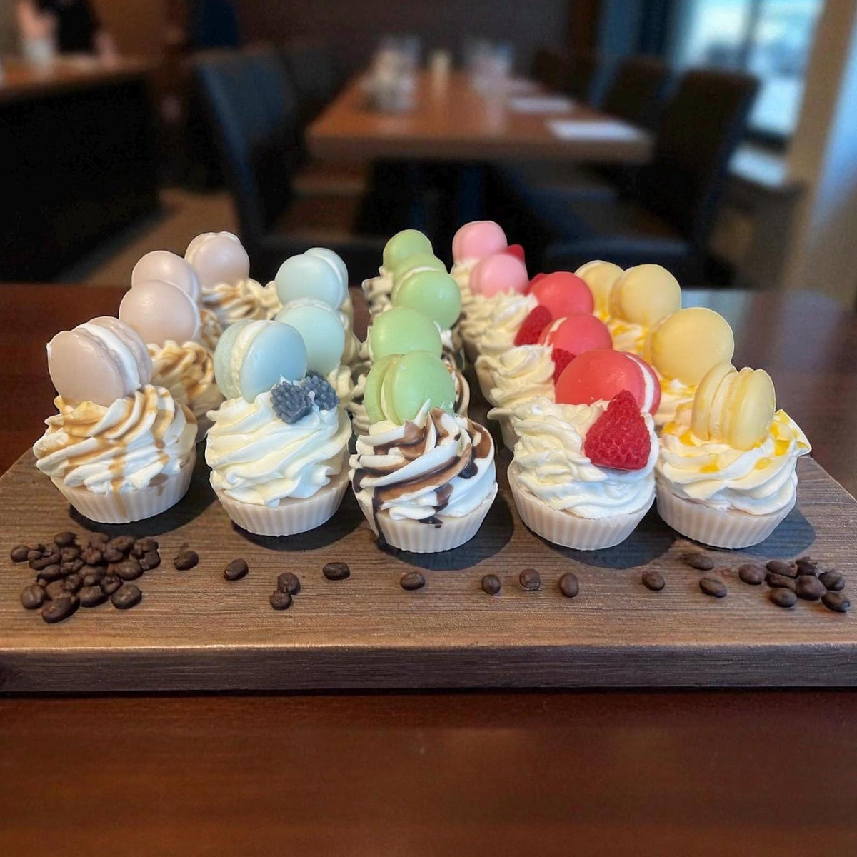 Cupcake Macaron Wax Melts- Several Scent Available