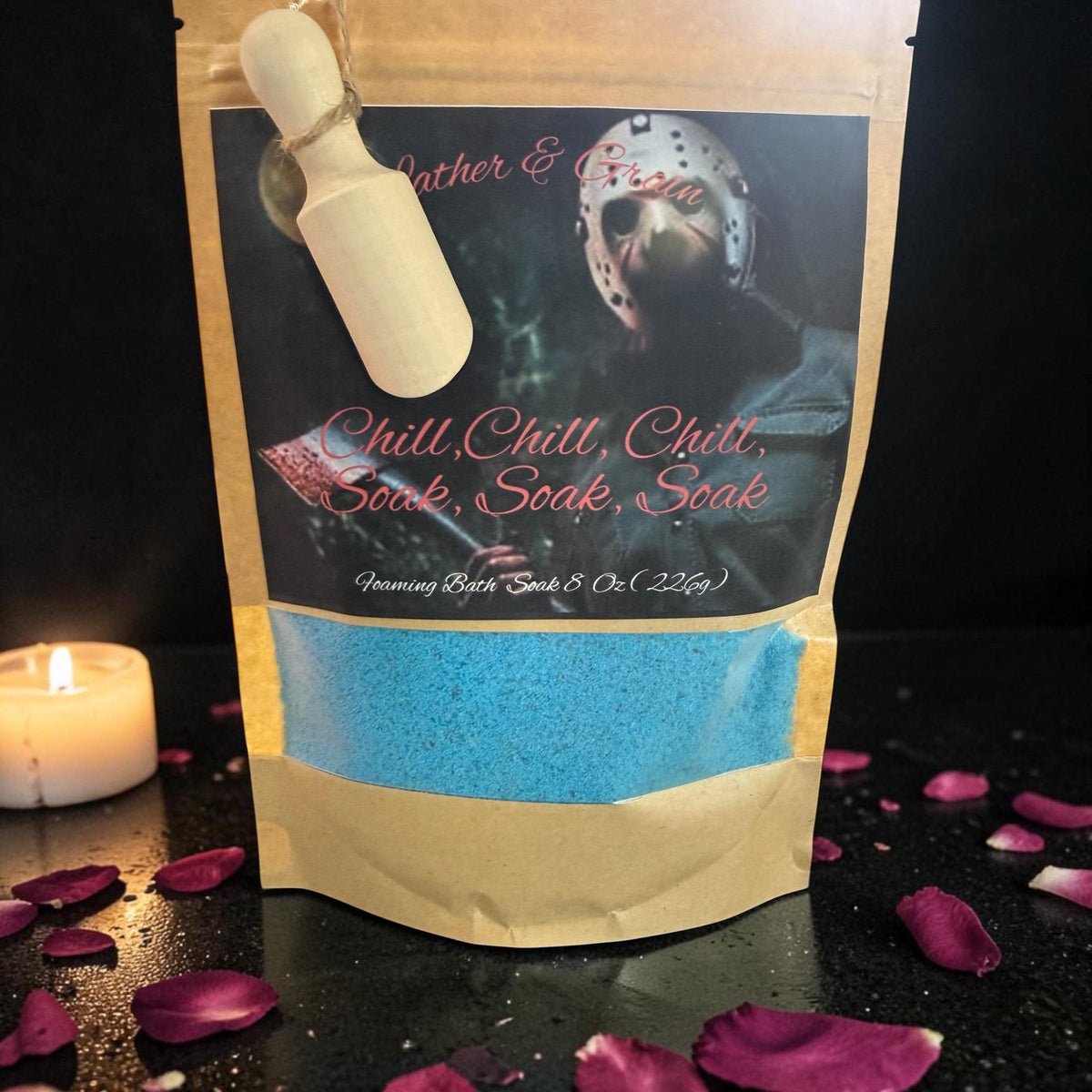 Spooky Slasher Salt Soaks - Buttermilk Foaming Milk Bath with - 9 Screamin Scary Scents