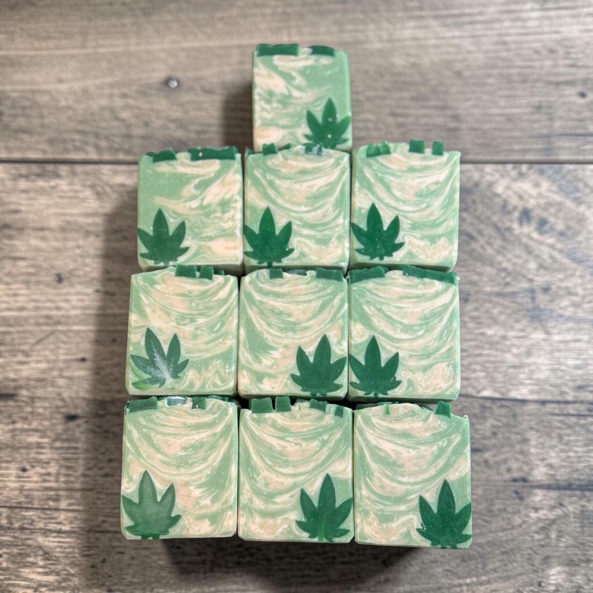 Canna Flower Soap- Made with Tallow and Goat Milk