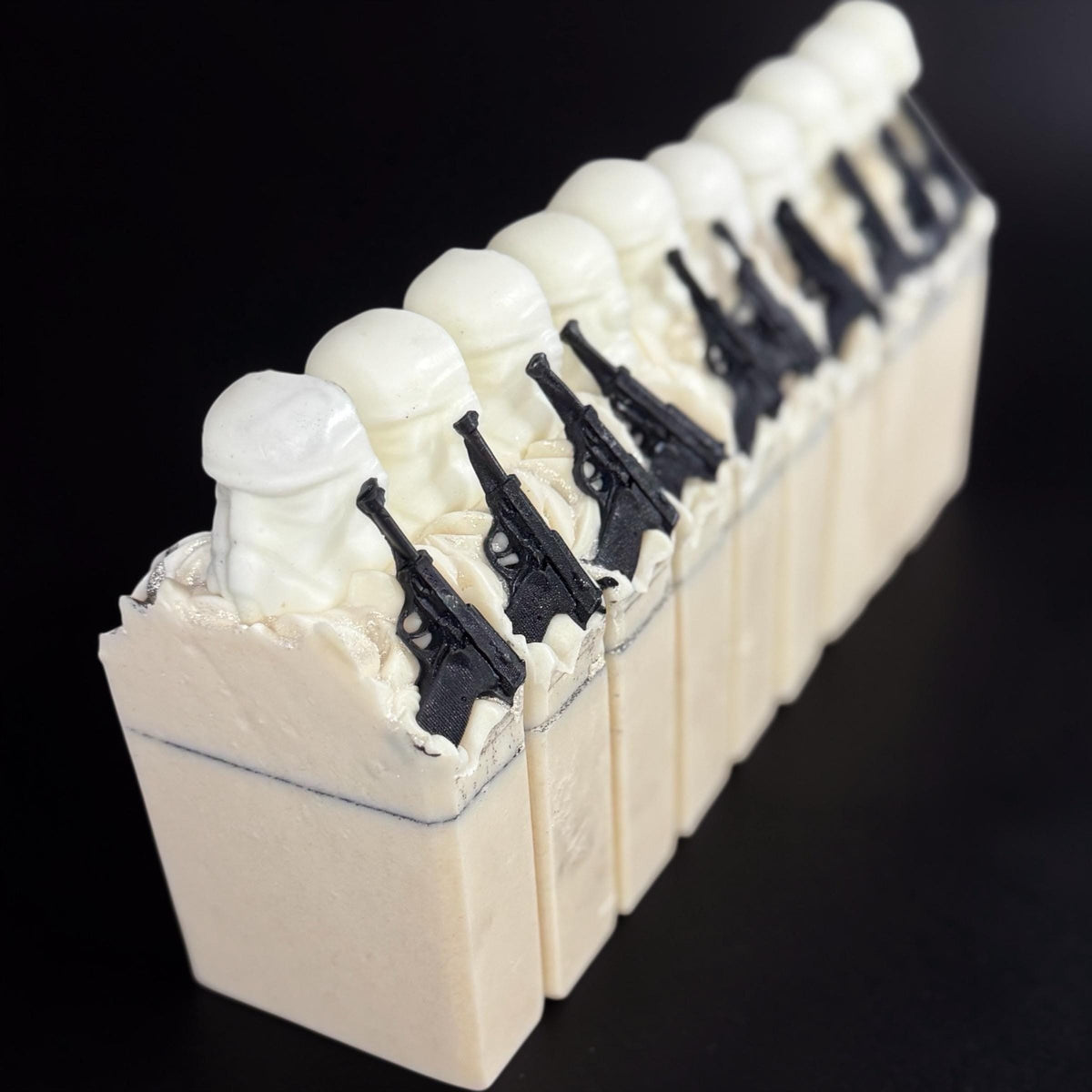 Don’t Be Pew Pew Soap with Tallow and Goat Milk Scented in Moonstone Mist or Sparkling Pear