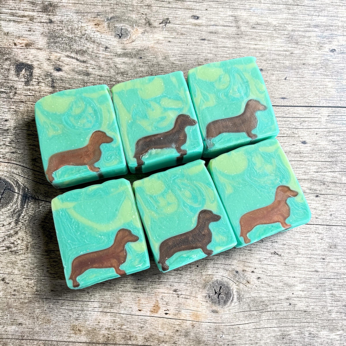 Dachshund Soap - Made with Tallow and Buttermilk: Woodland Elves Scent
