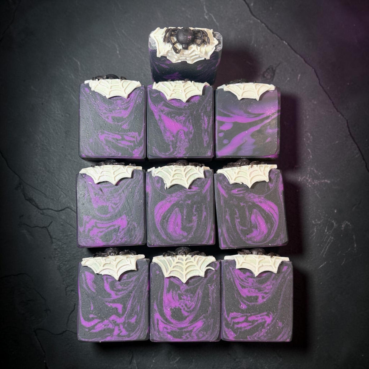 Black Widow- Horror Halloween Themed Soap. Scented in Autumn Nights