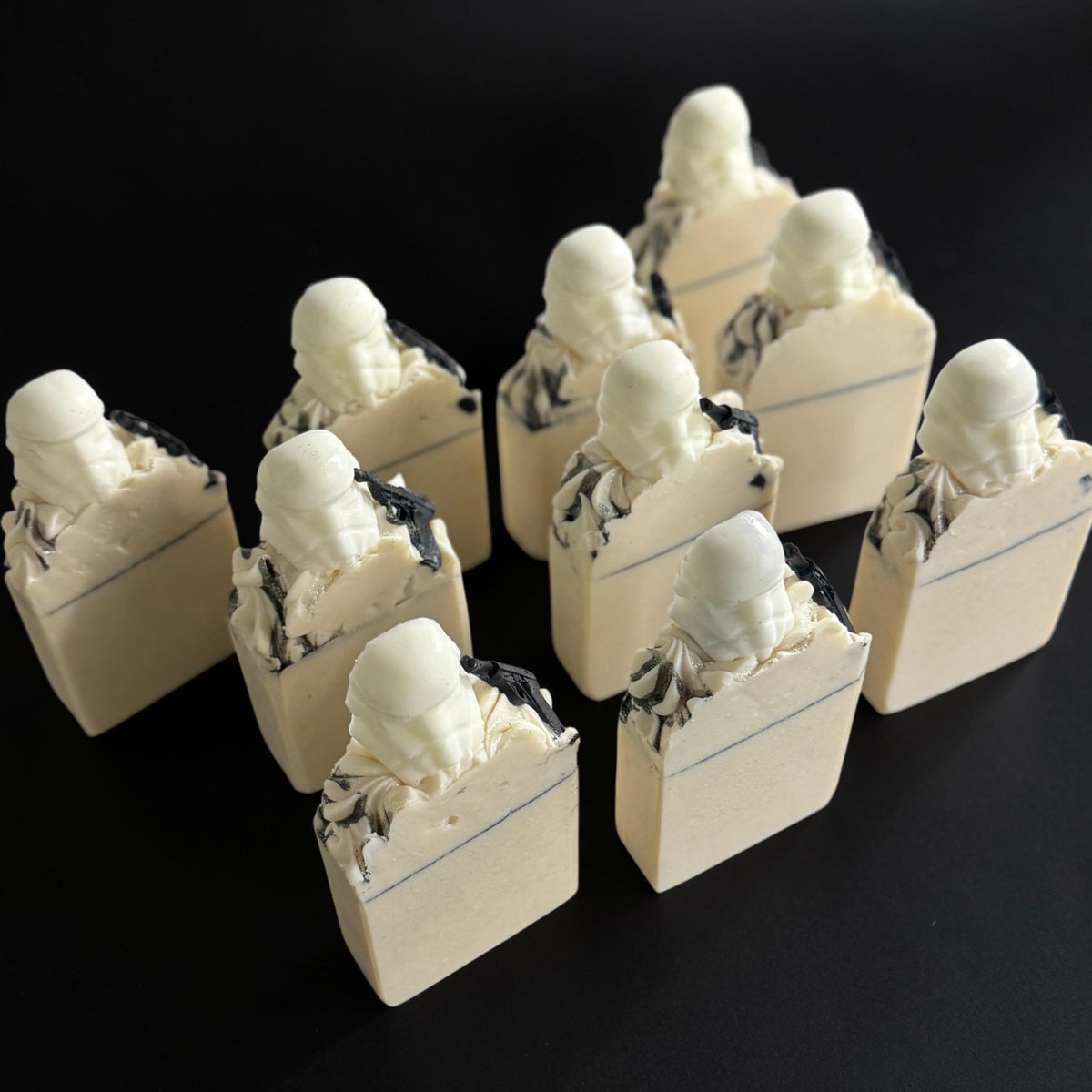 Don’t Be Pew Pew Soap with Tallow and Goat Milk Scented in Moonstone Mist or Sparkling Pear