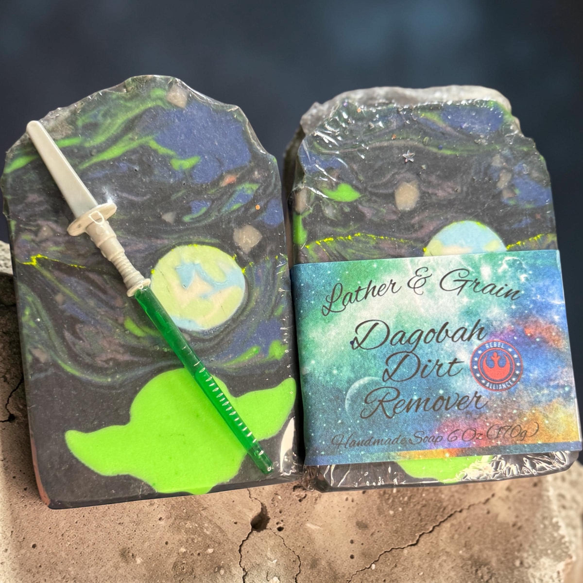 Dagobah Dirt Remover Soap – Tallow, Goat Milk, Dark Crystal Scent